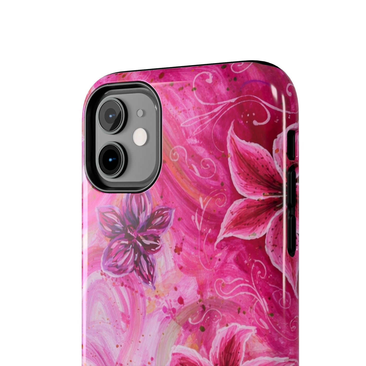 Watercolor Hibiscus - Protective Phone Case