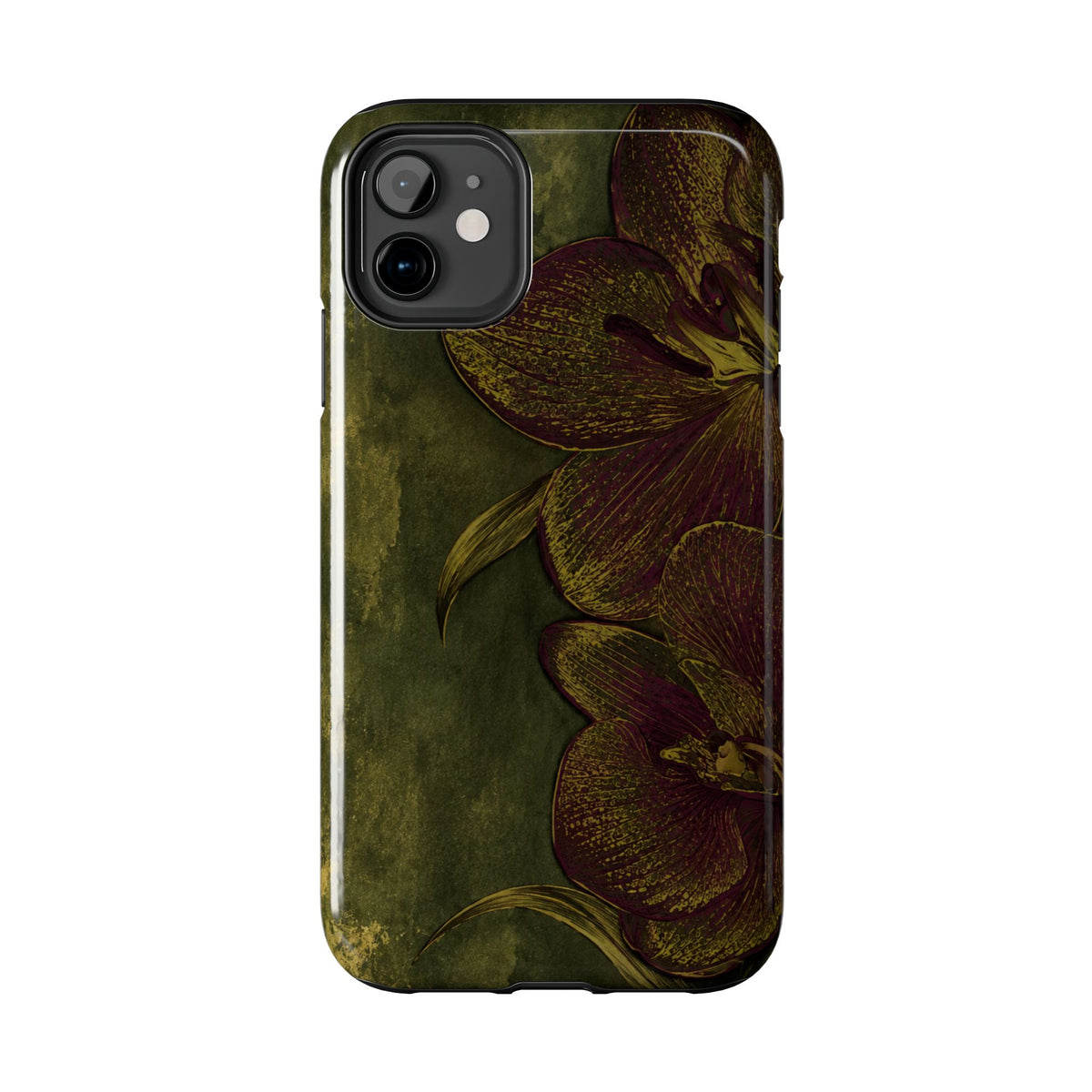 Olive Orchid - Protective Phone Case
