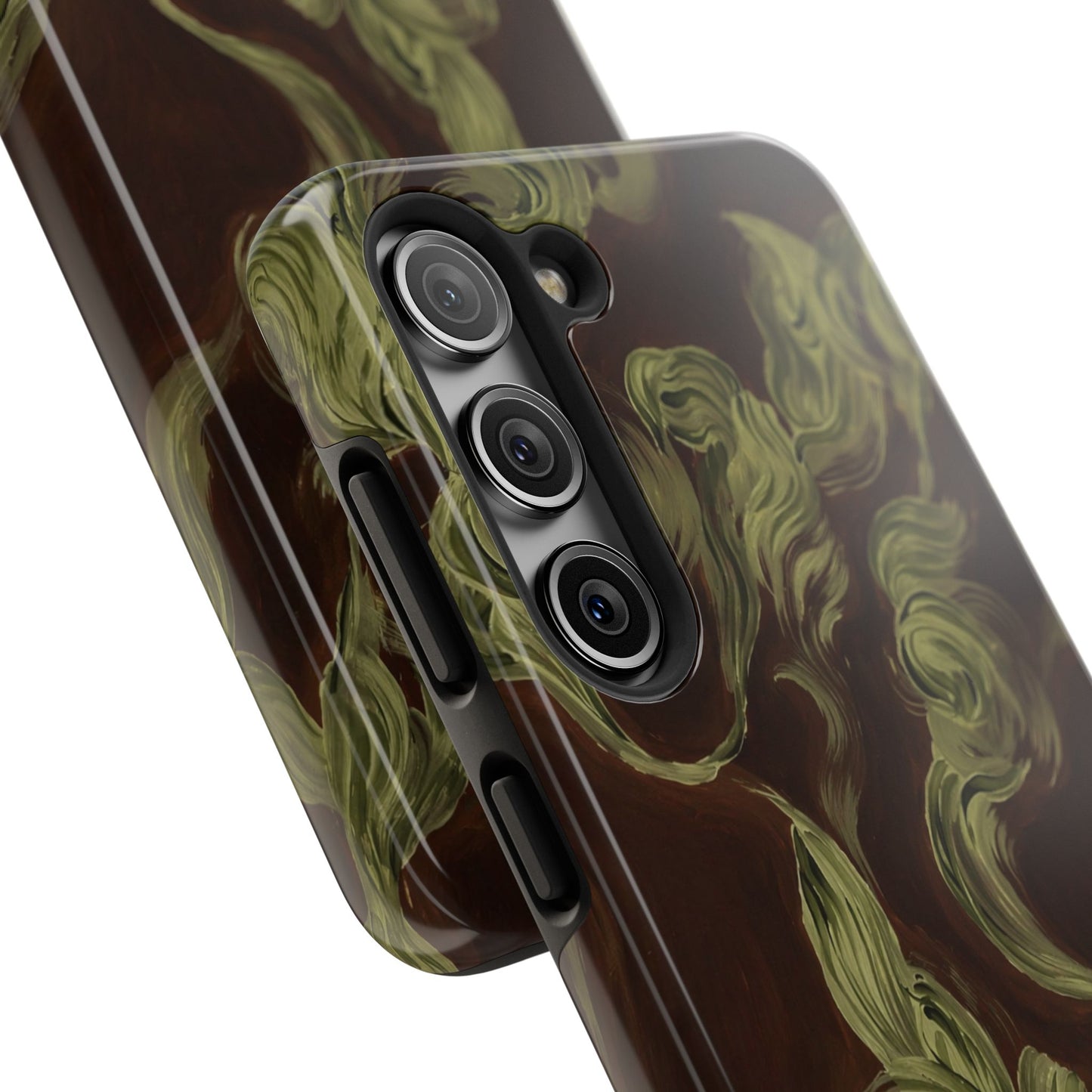 Magnolia Stained Glass - Protective Phone Case