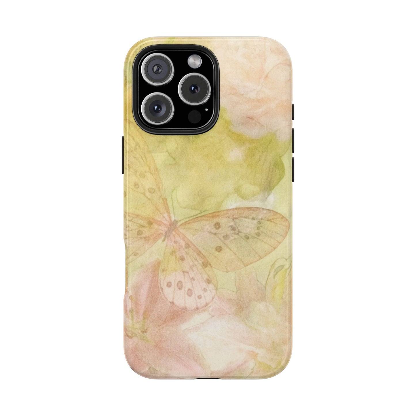 Rose Butterfly - Protective Phone Case