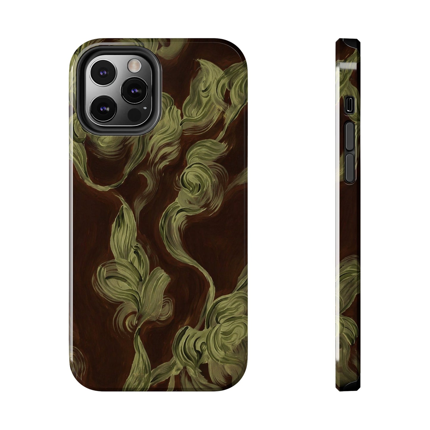 Magnolia Stained Glass - Protective Phone Case