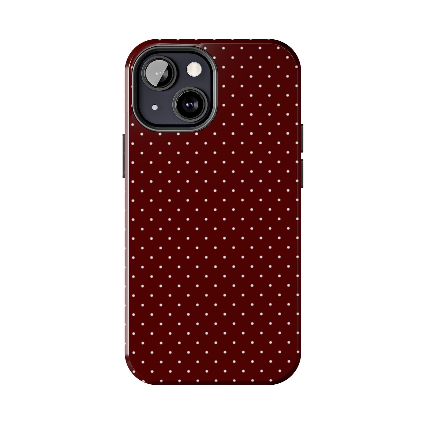 Red Polka Dots - Protective Phone Case