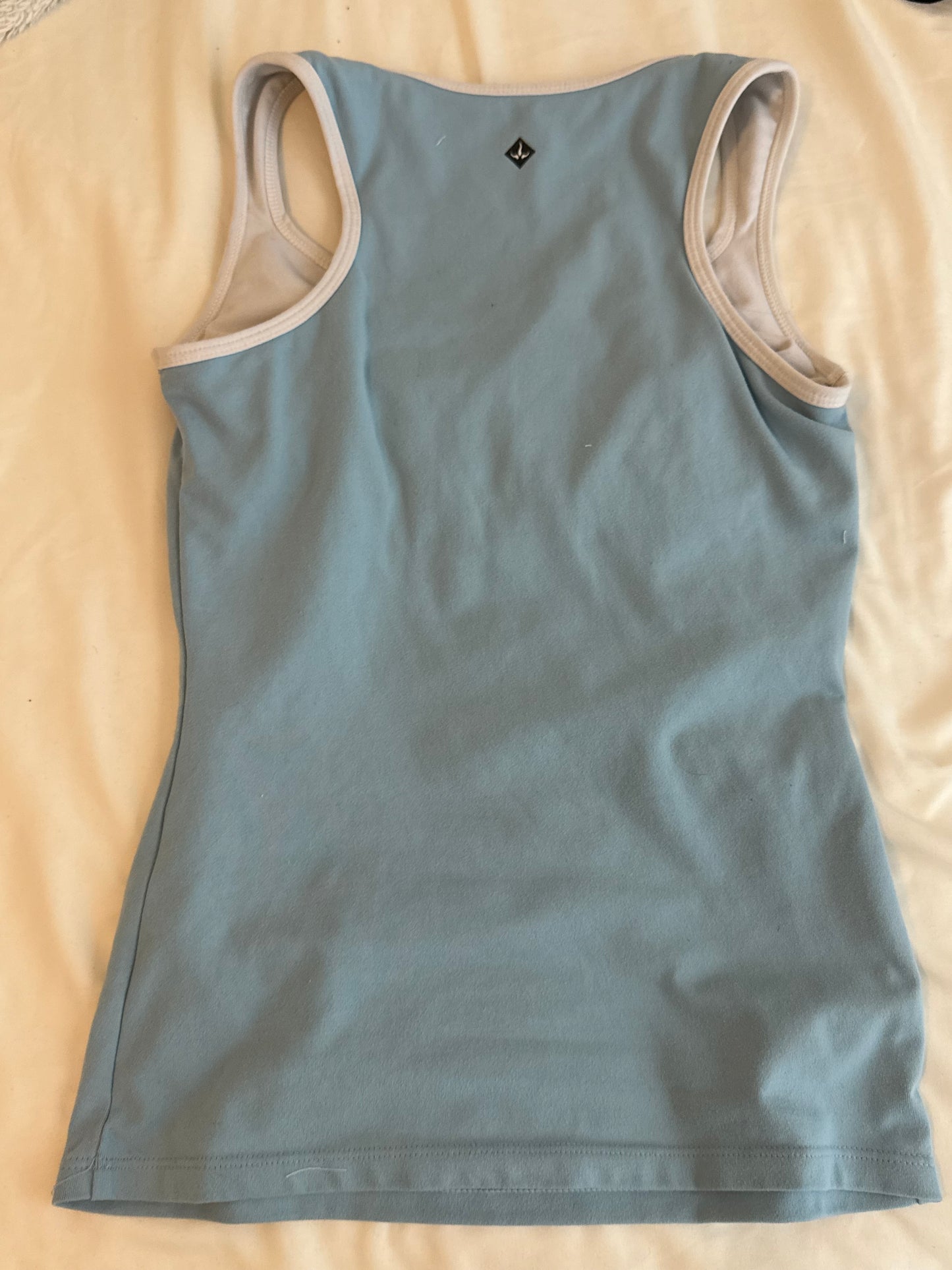 Fitted Blue Tank