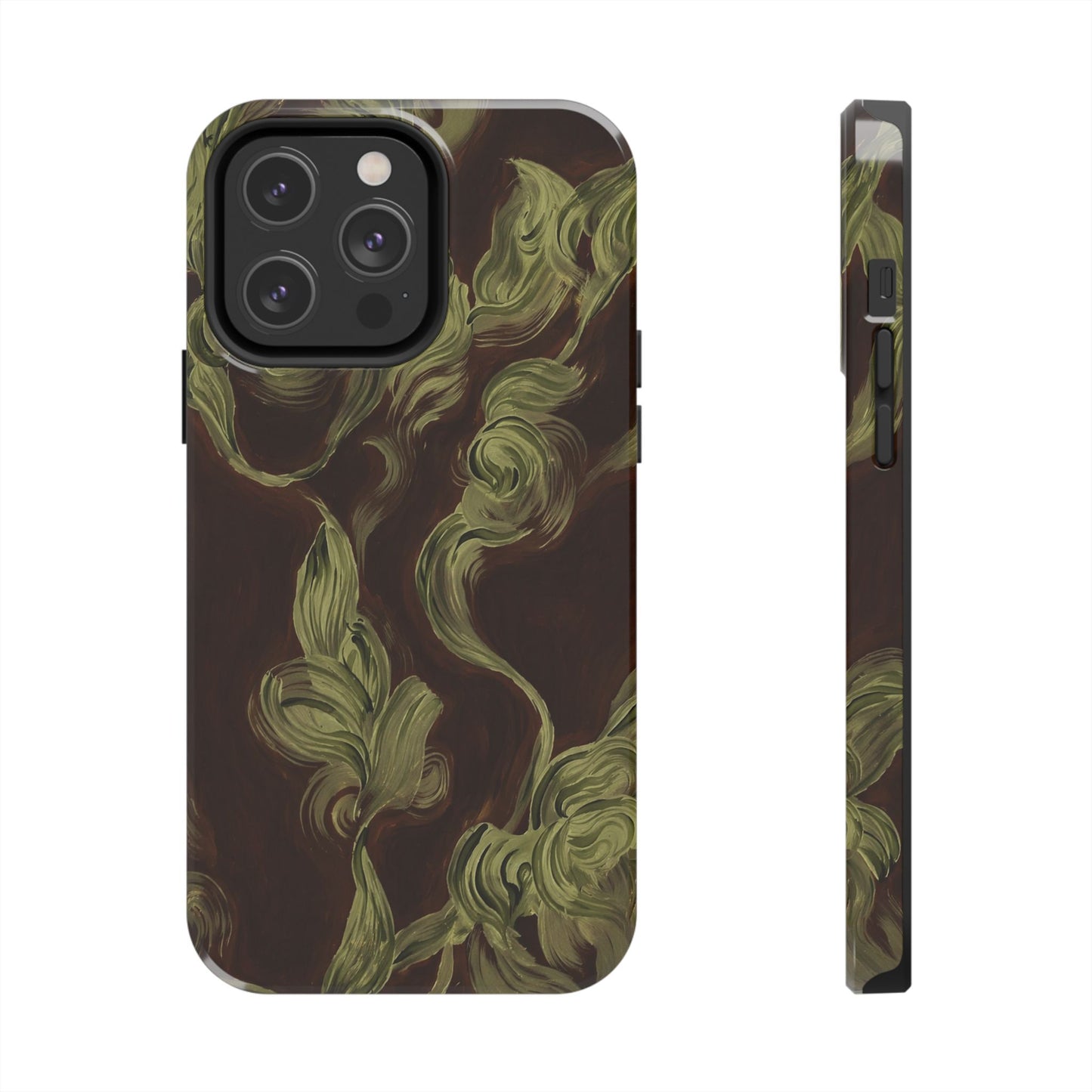 Magnolia Stained Glass - Protective Phone Case