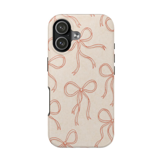 Cherry Bows - Protective Phone Case