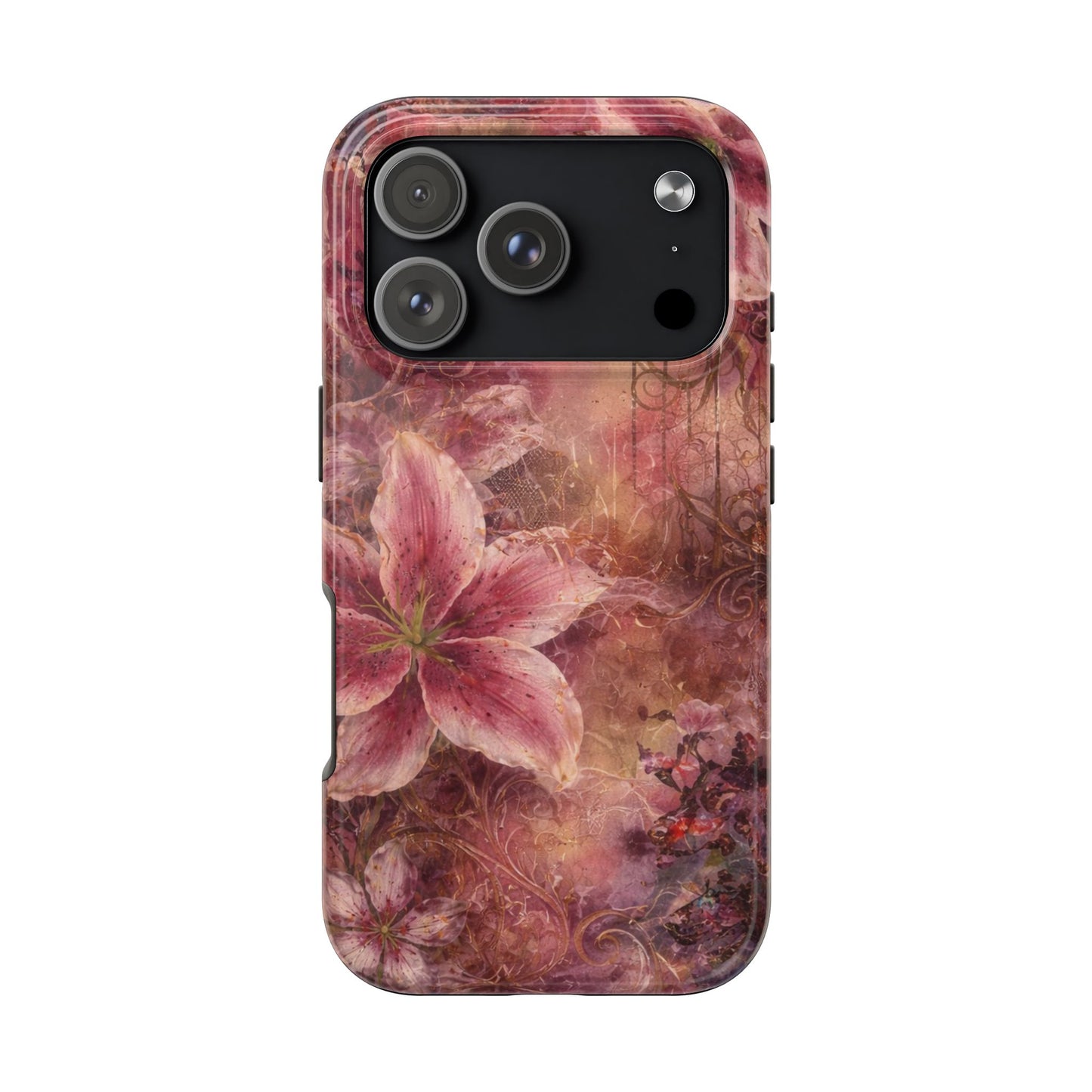 Vintage Lily - Protective Phone Case