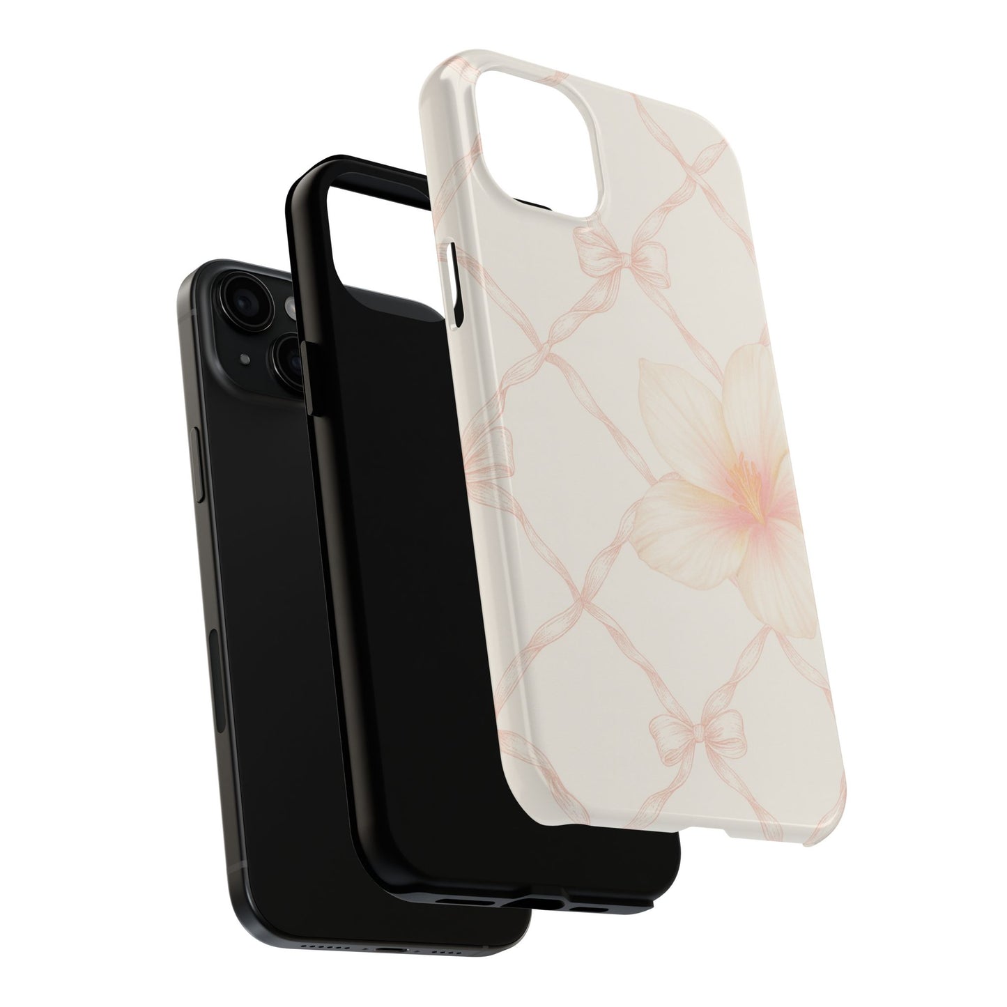 Bows and Botanical - Protective Phone Case