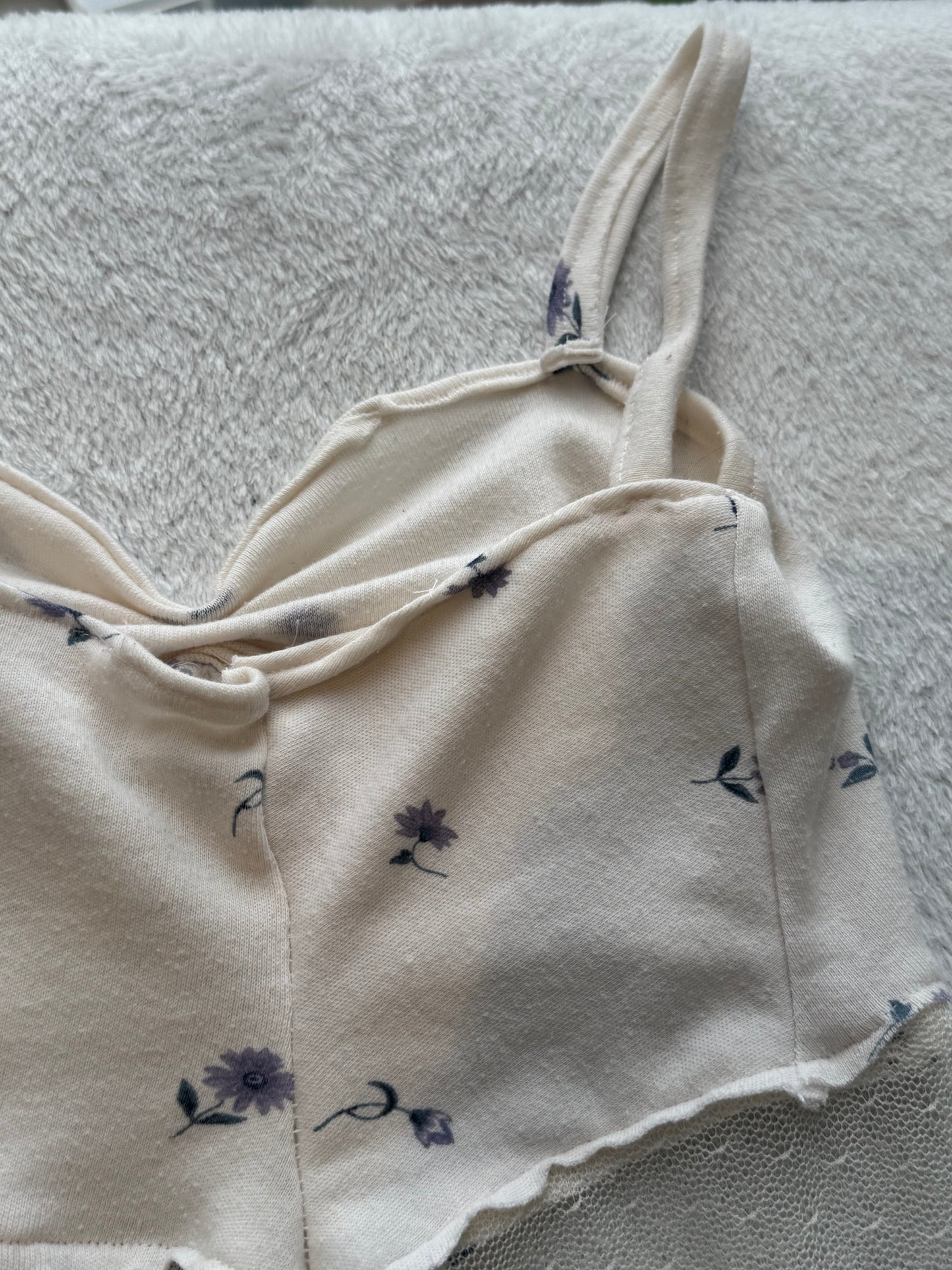 Floral and Lace Fairy Top