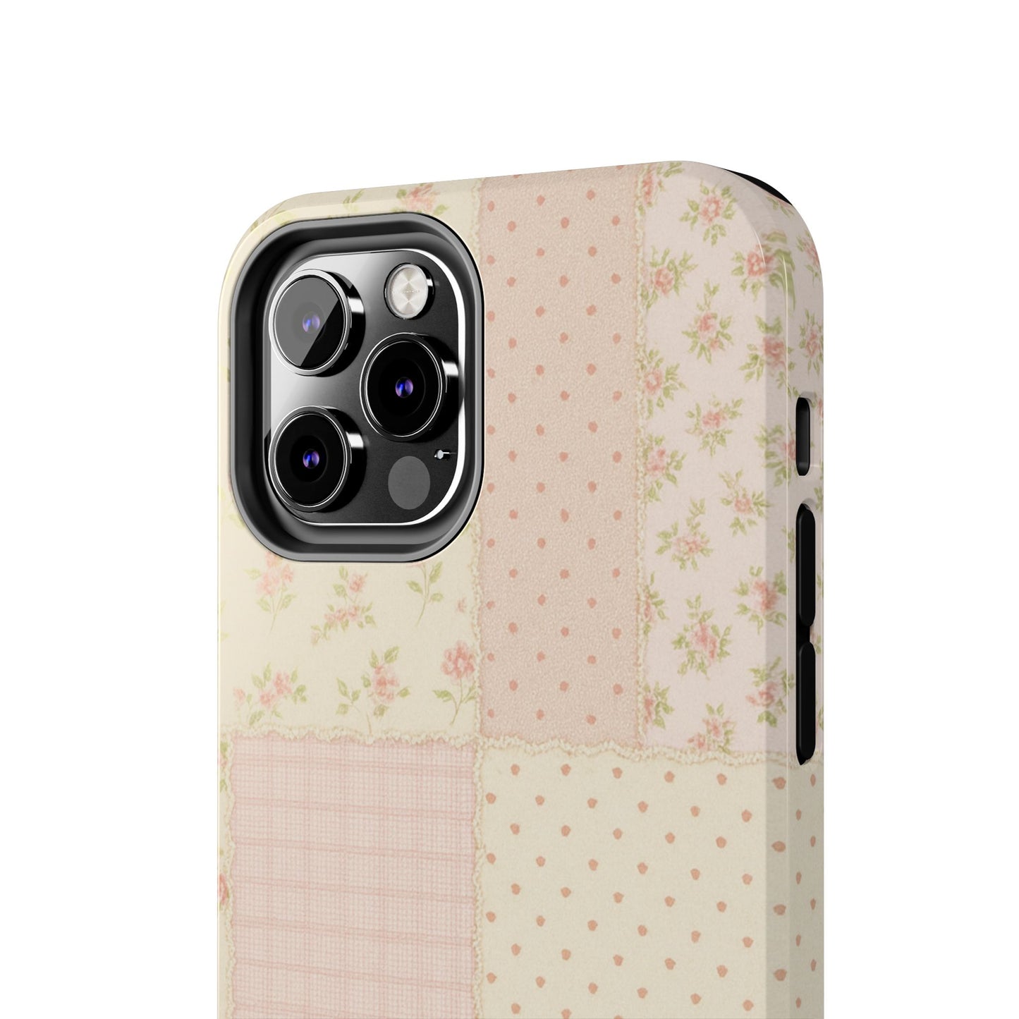 Floral Patchwork Quilt - Protective Phone Case