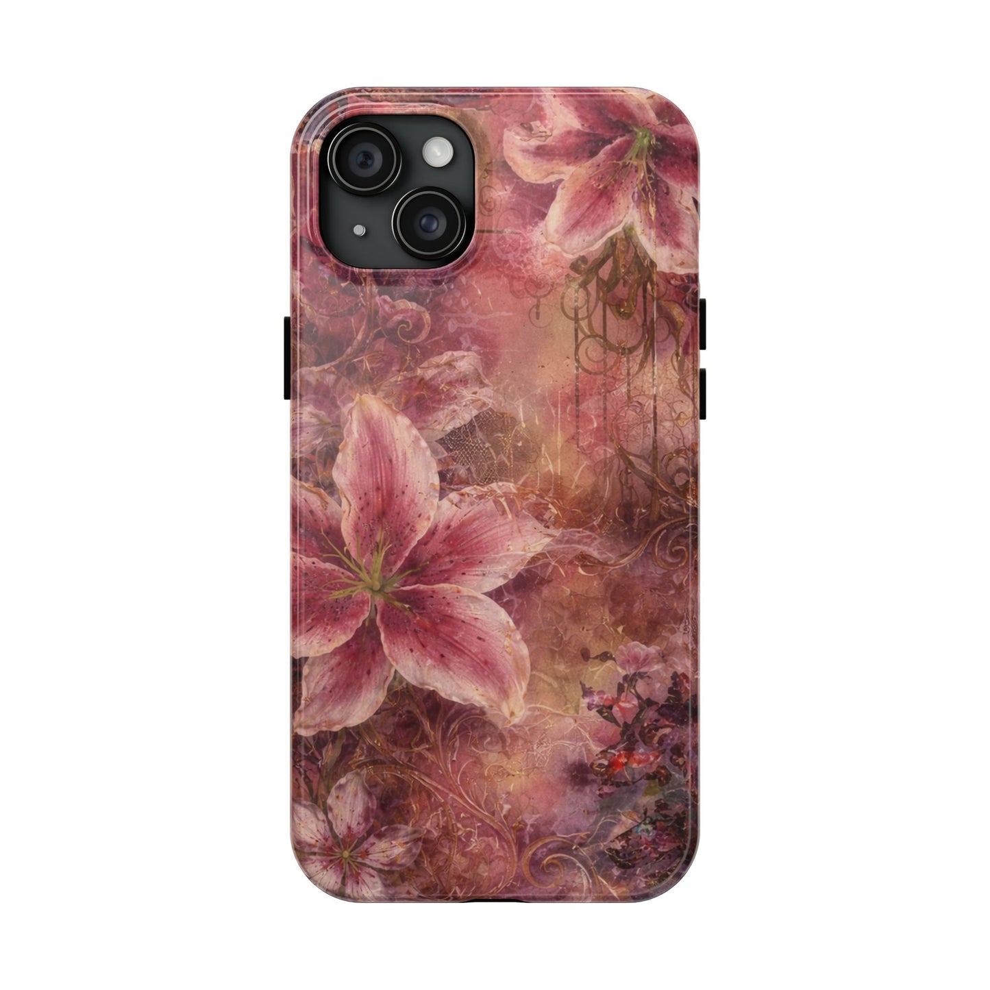 Vintage Lily - Protective Phone Case