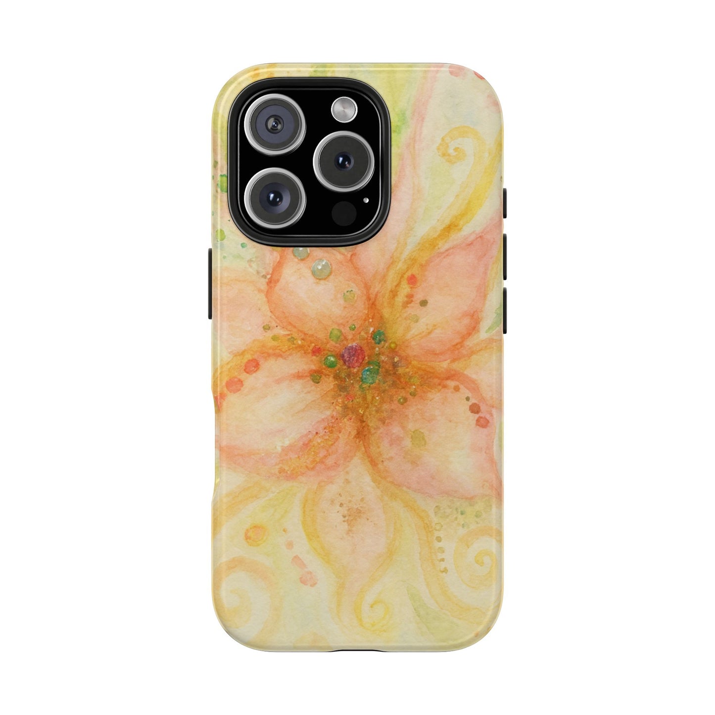 Shimmery Flower - Protective Phone Case