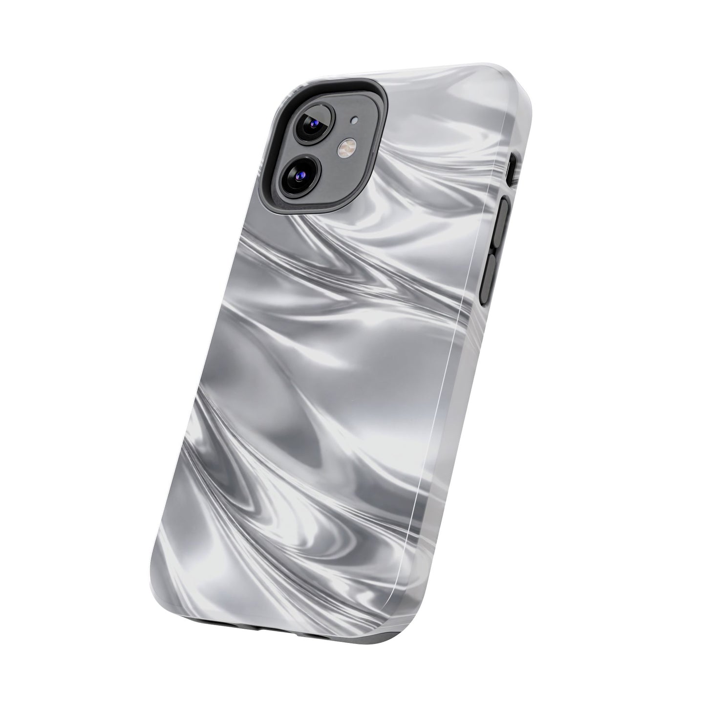 Silver Metallic - Protective Phone Case