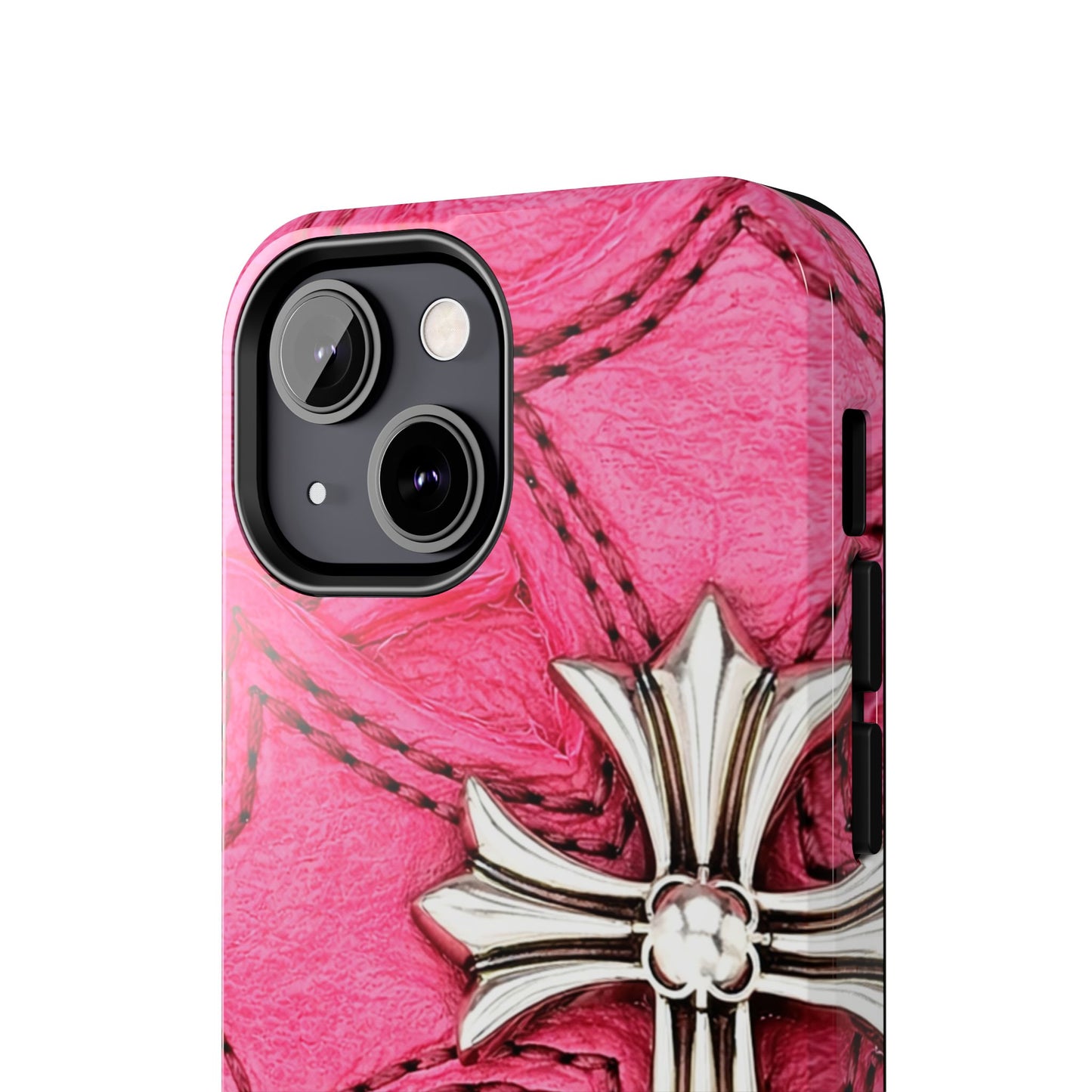 Pink Cross - Protective Phone Case