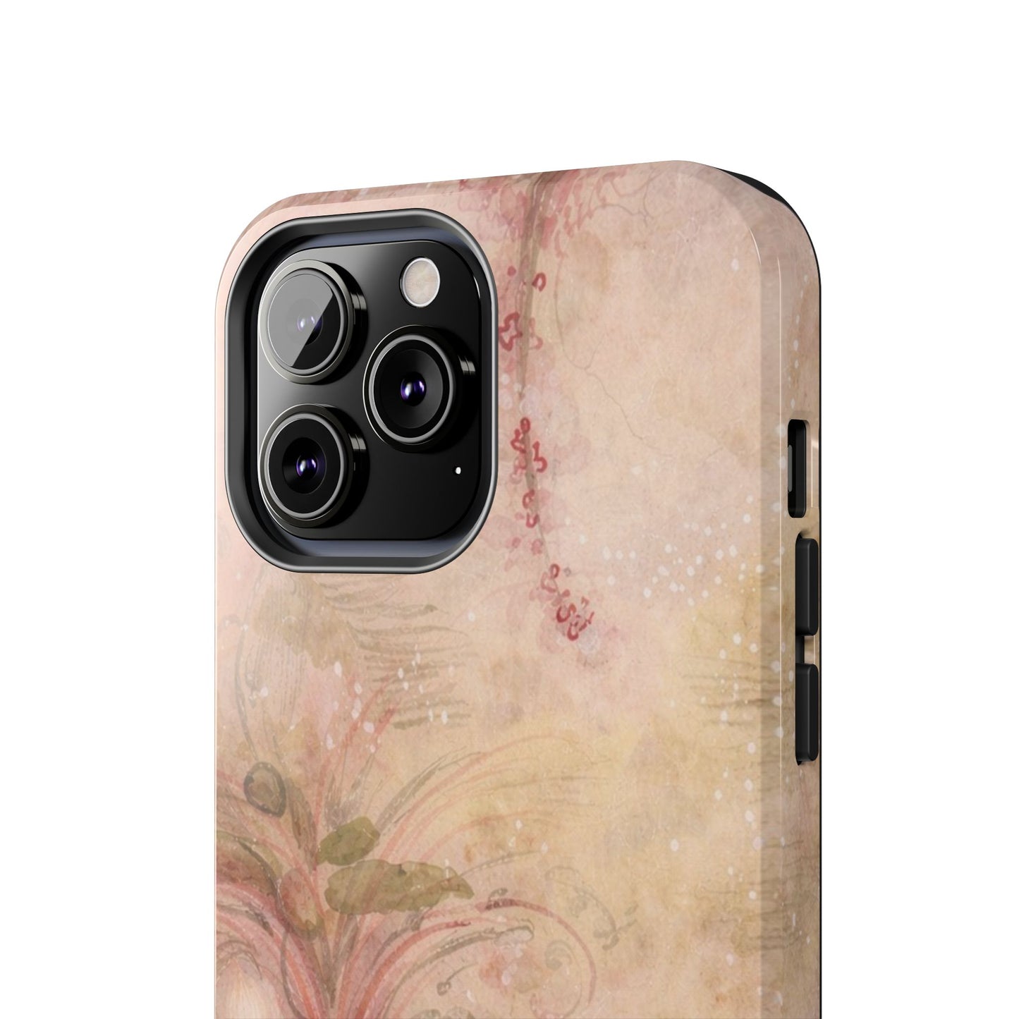 Antique Watercolor Floral - Protective Phone Case