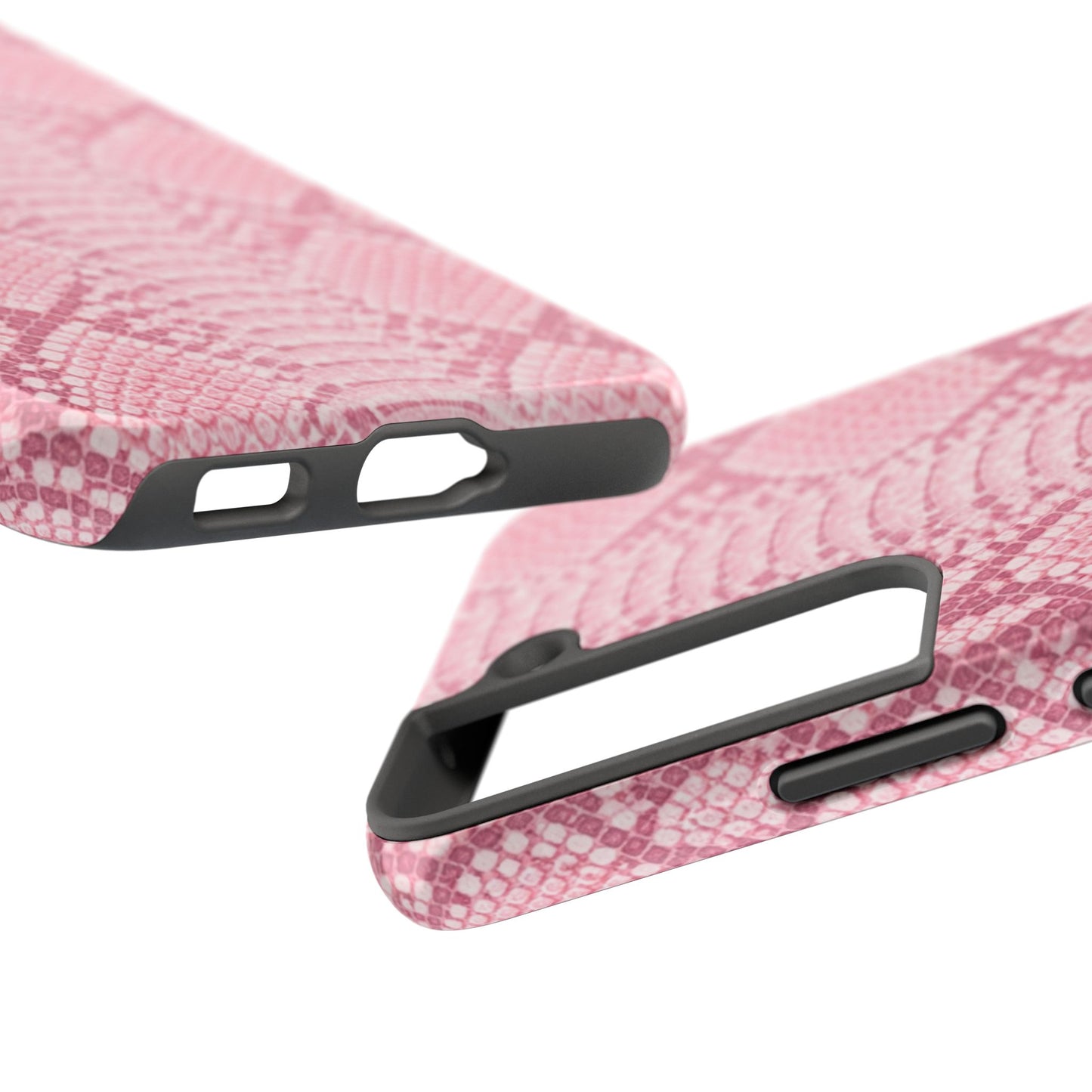 Pink Snake Skin - Protective Phone Case