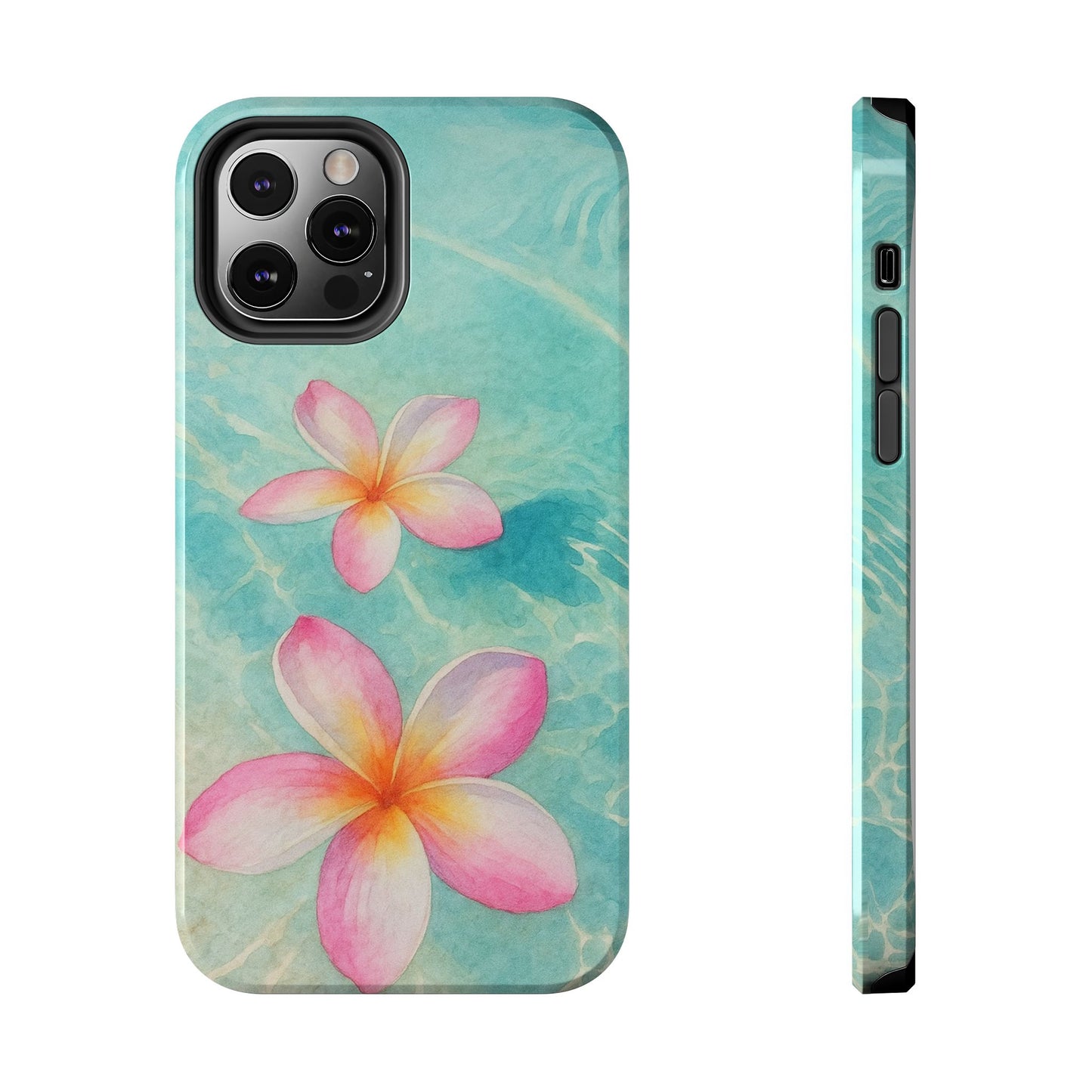 Tropical Flowers - Protective Phone Case