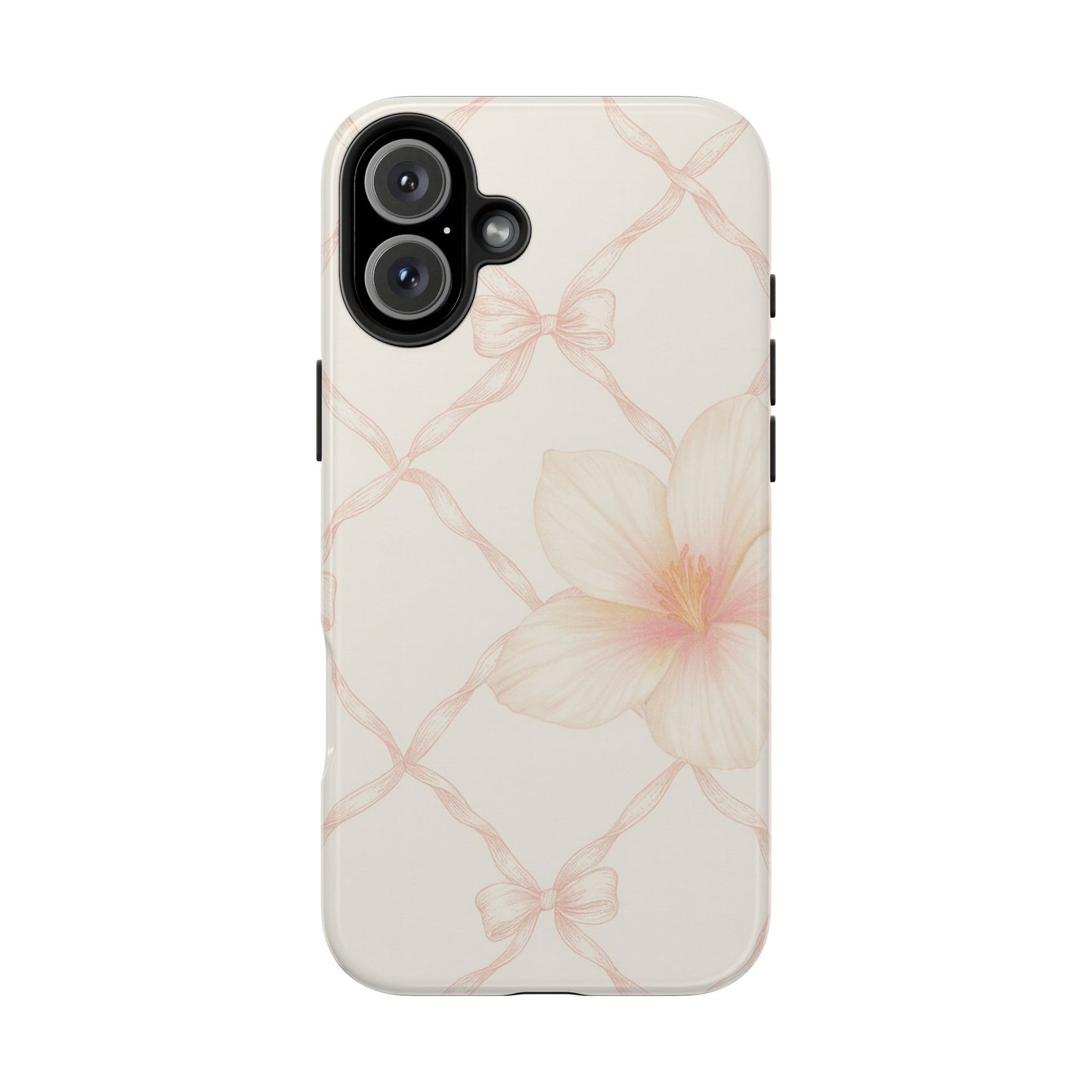 Bows and Botanical - Protective Phone Case