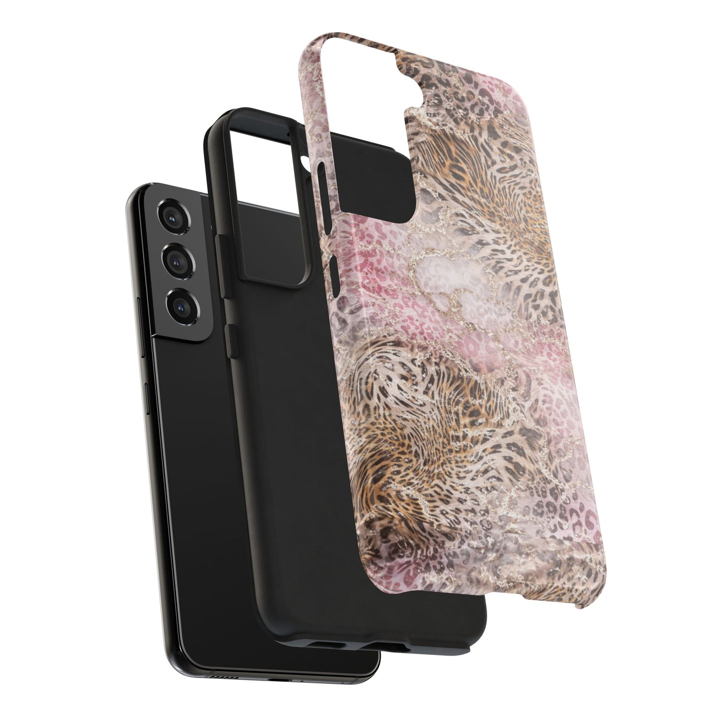 Pink Leopard - Protective Phone Case
