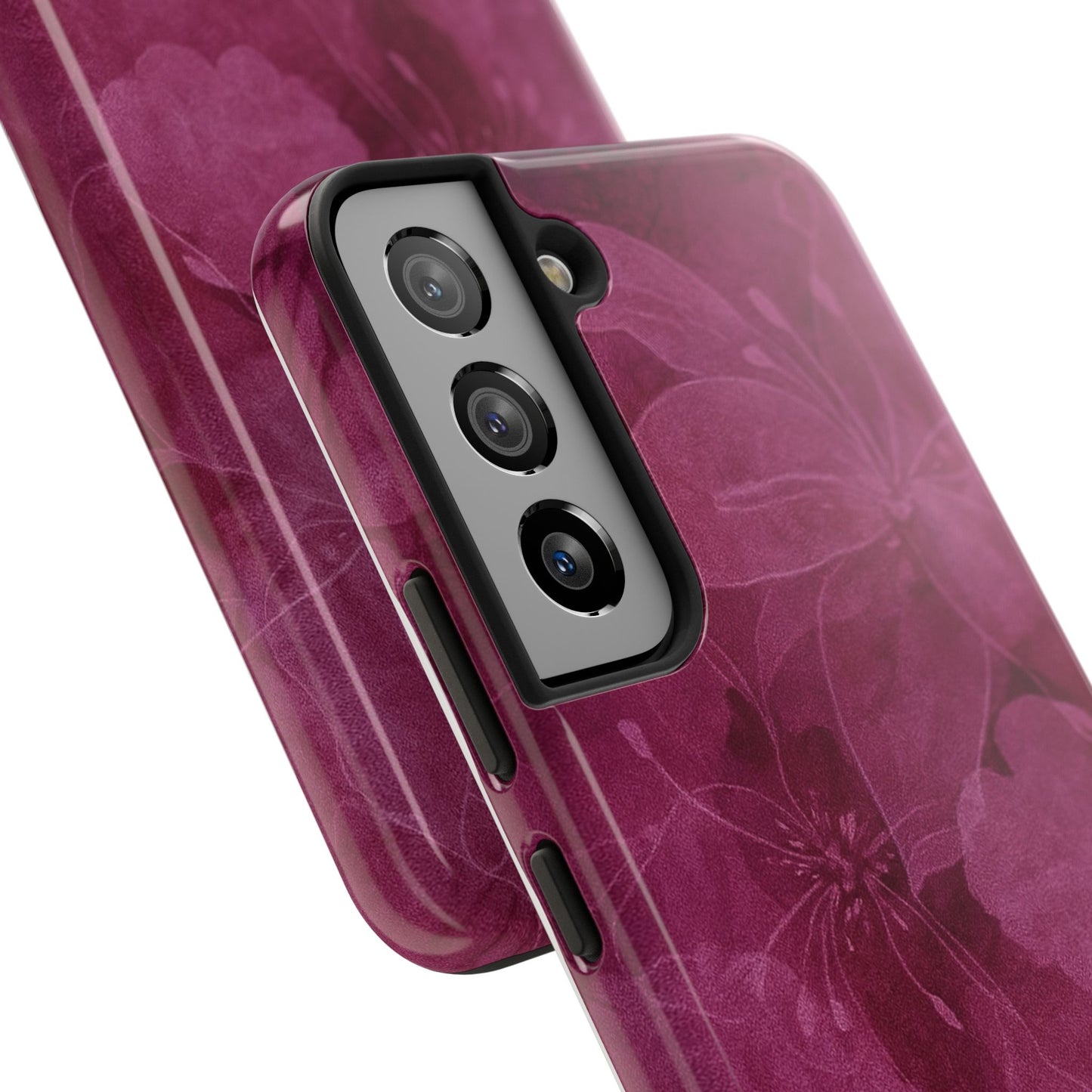 Magenta Petals - Protective Phone Case