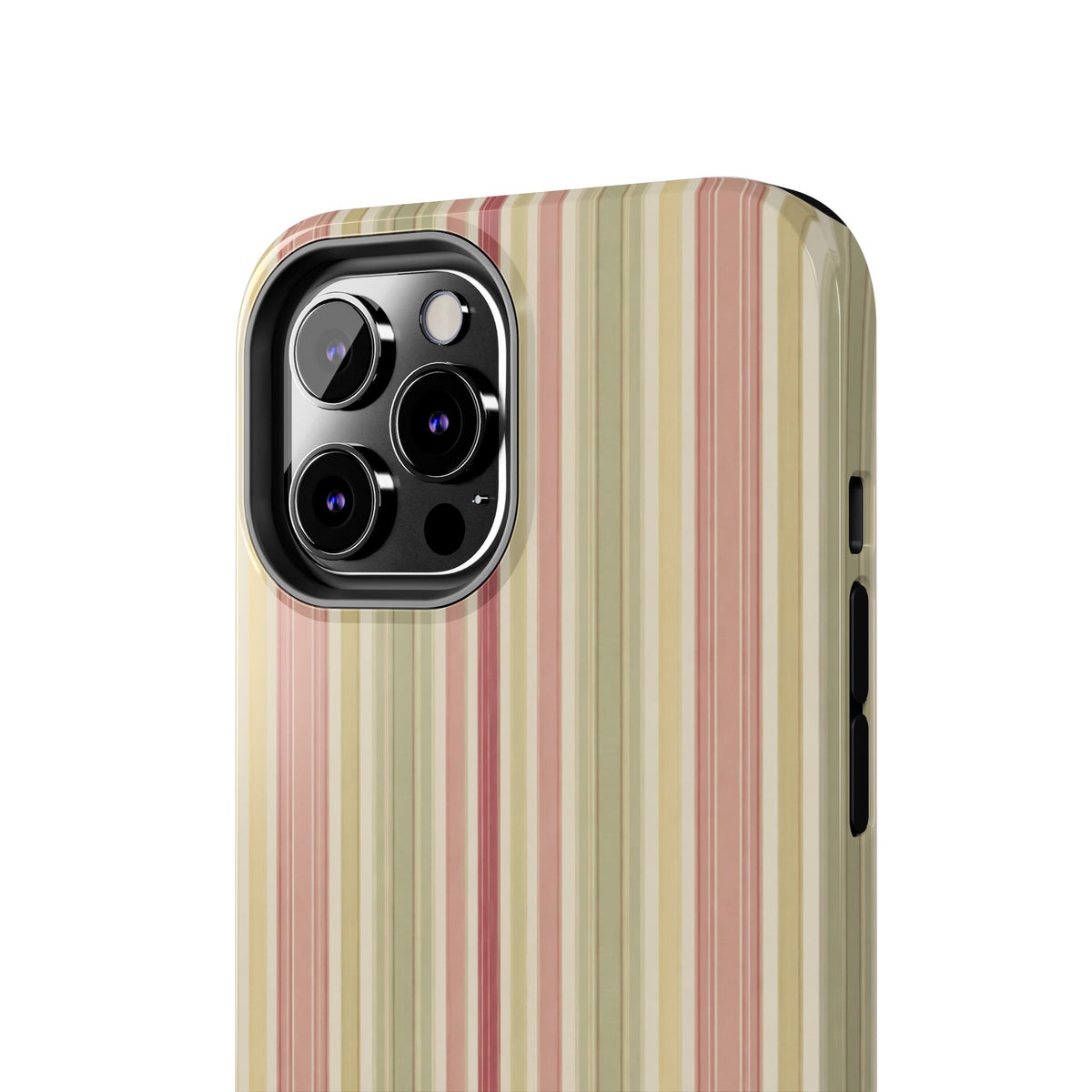 Rosewood Stripe - Protective Phone Case