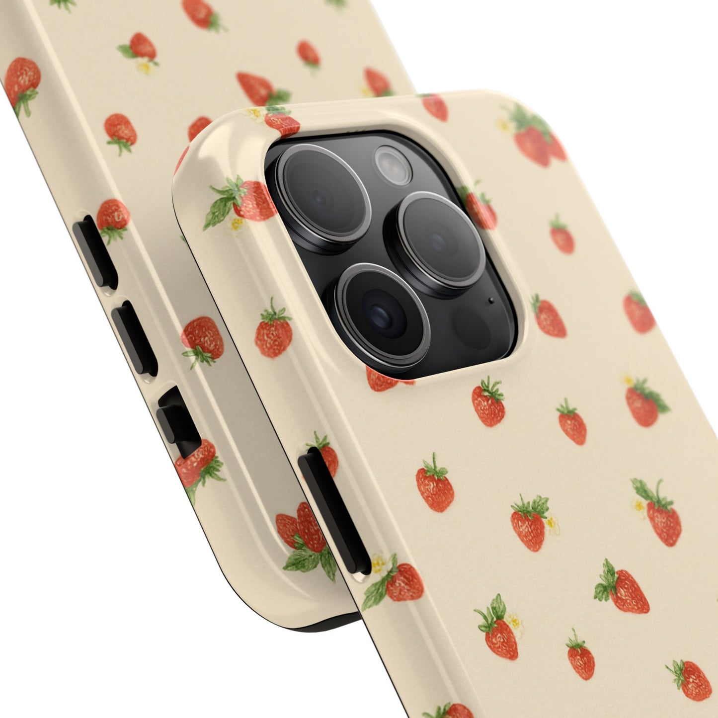 Strawberry Picking - Protective Phone Case