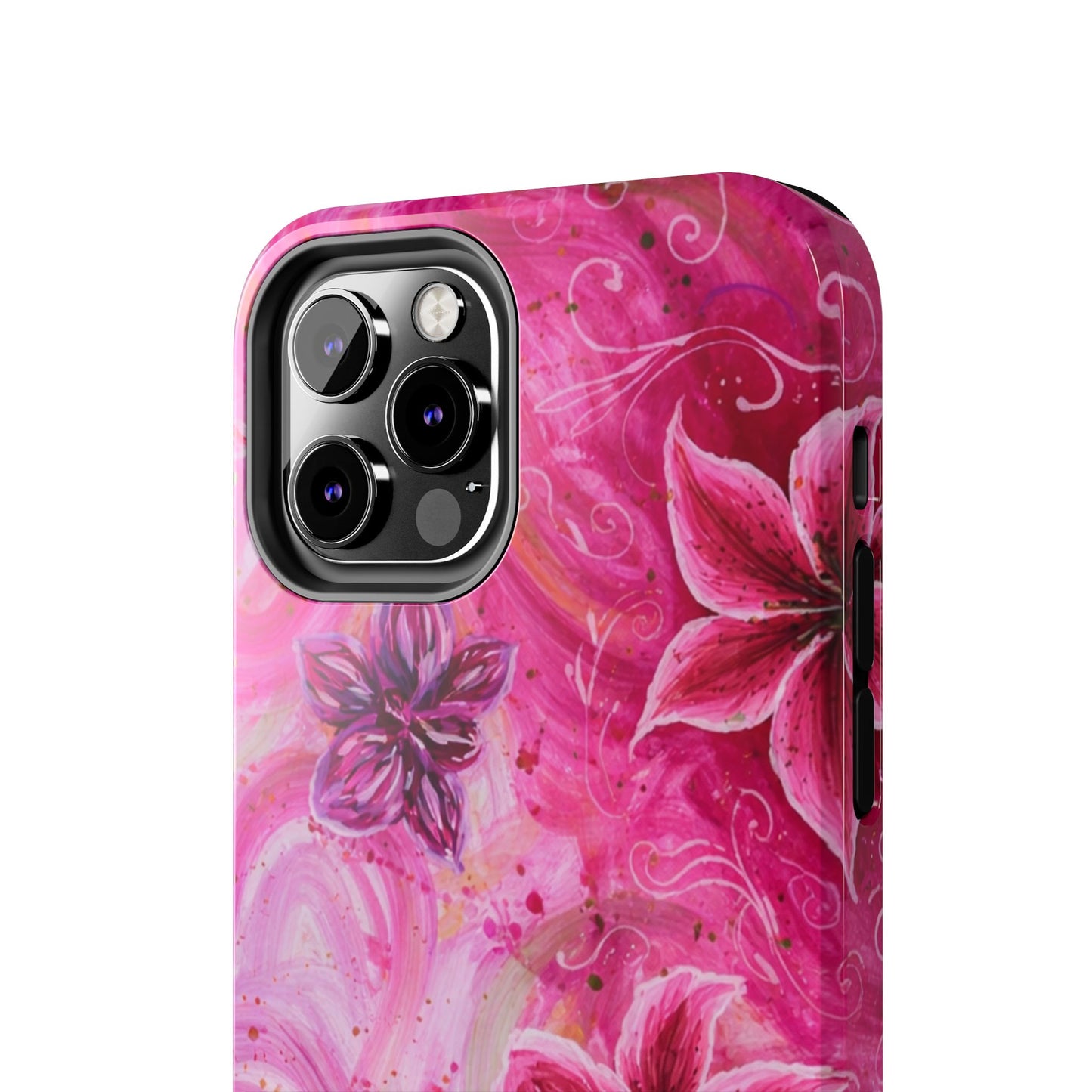 Watercolor Hibiscus - Protective Phone Case