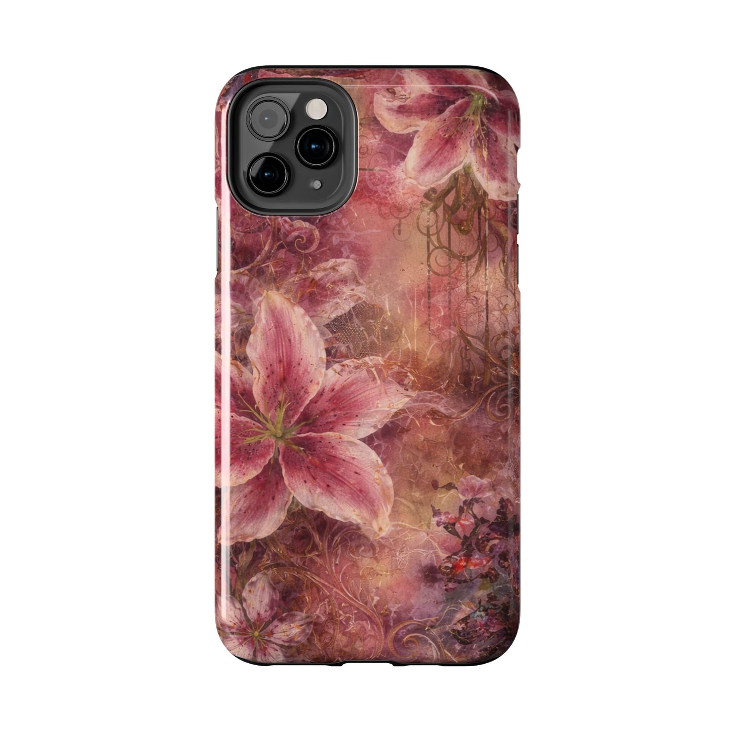 Vintage Lily - Protective Phone Case