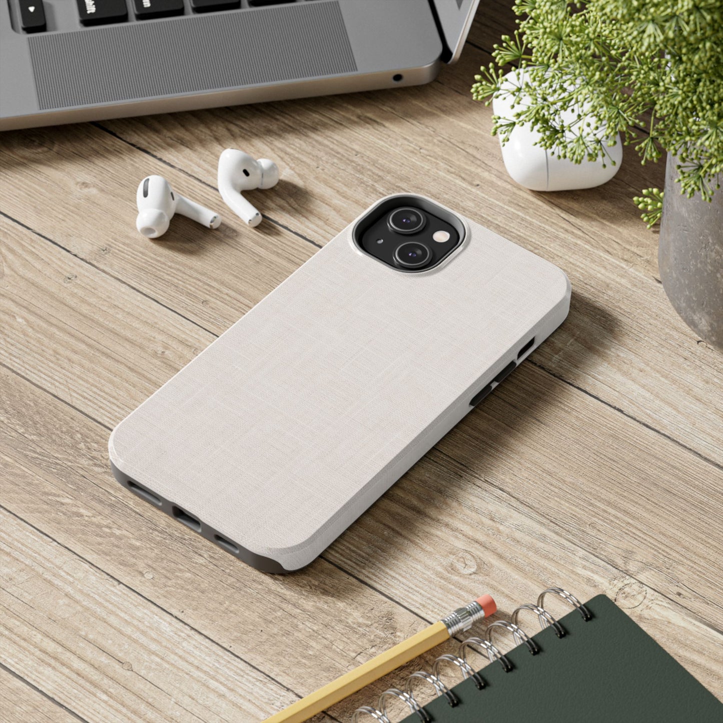 Simple Linen - Protective Phone Case