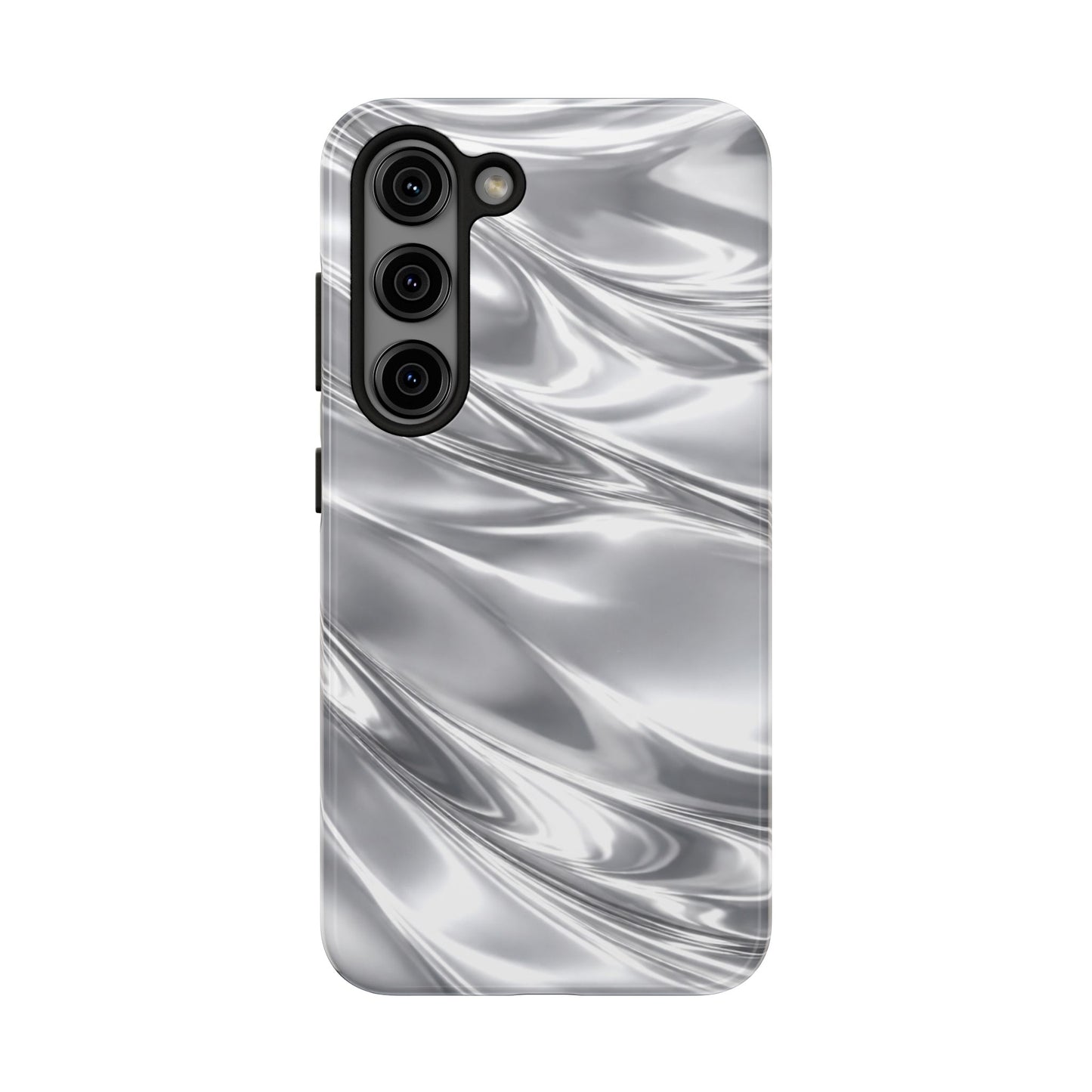 Silver Metallic - Protective Phone Case