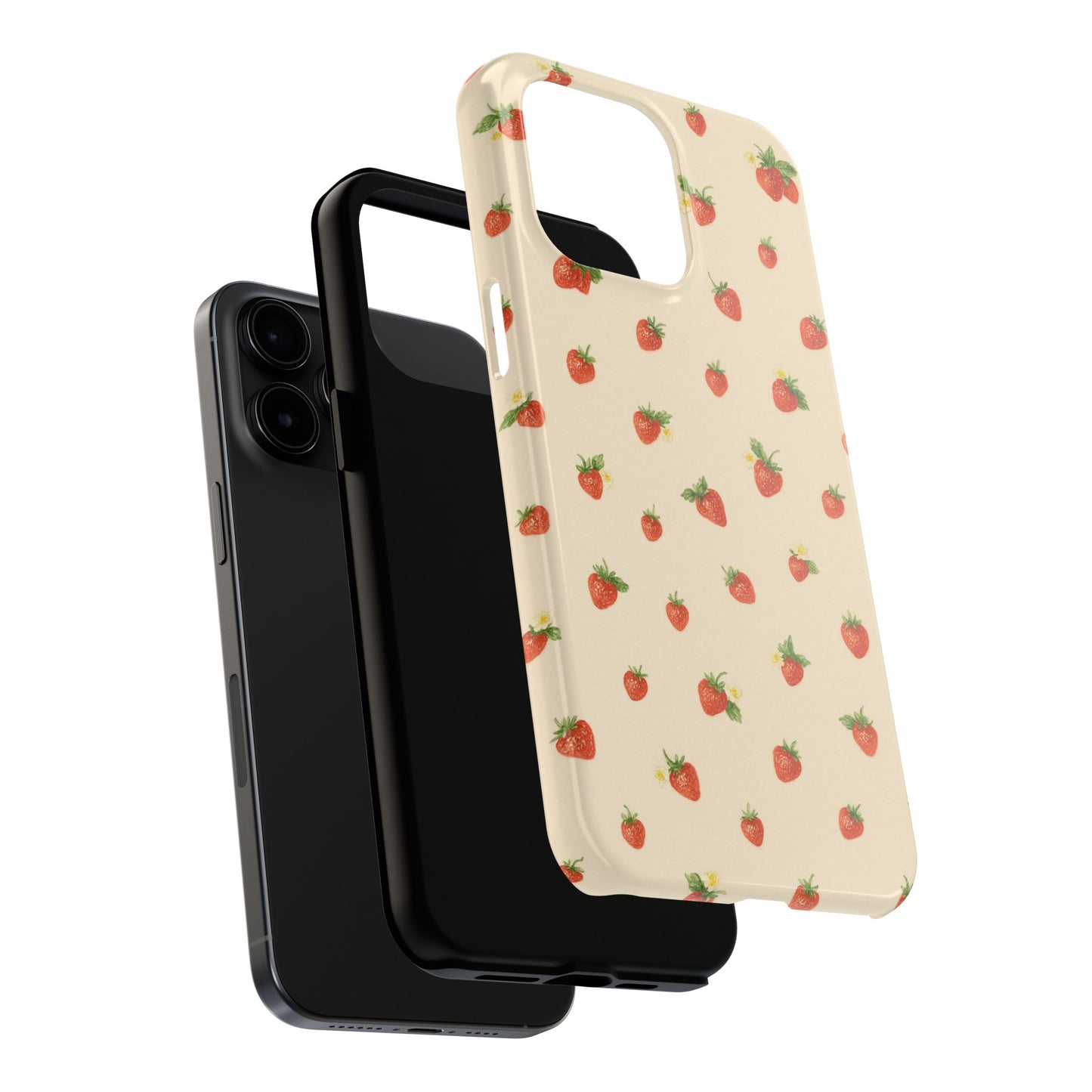 Strawberry Picking - Protective Phone Case