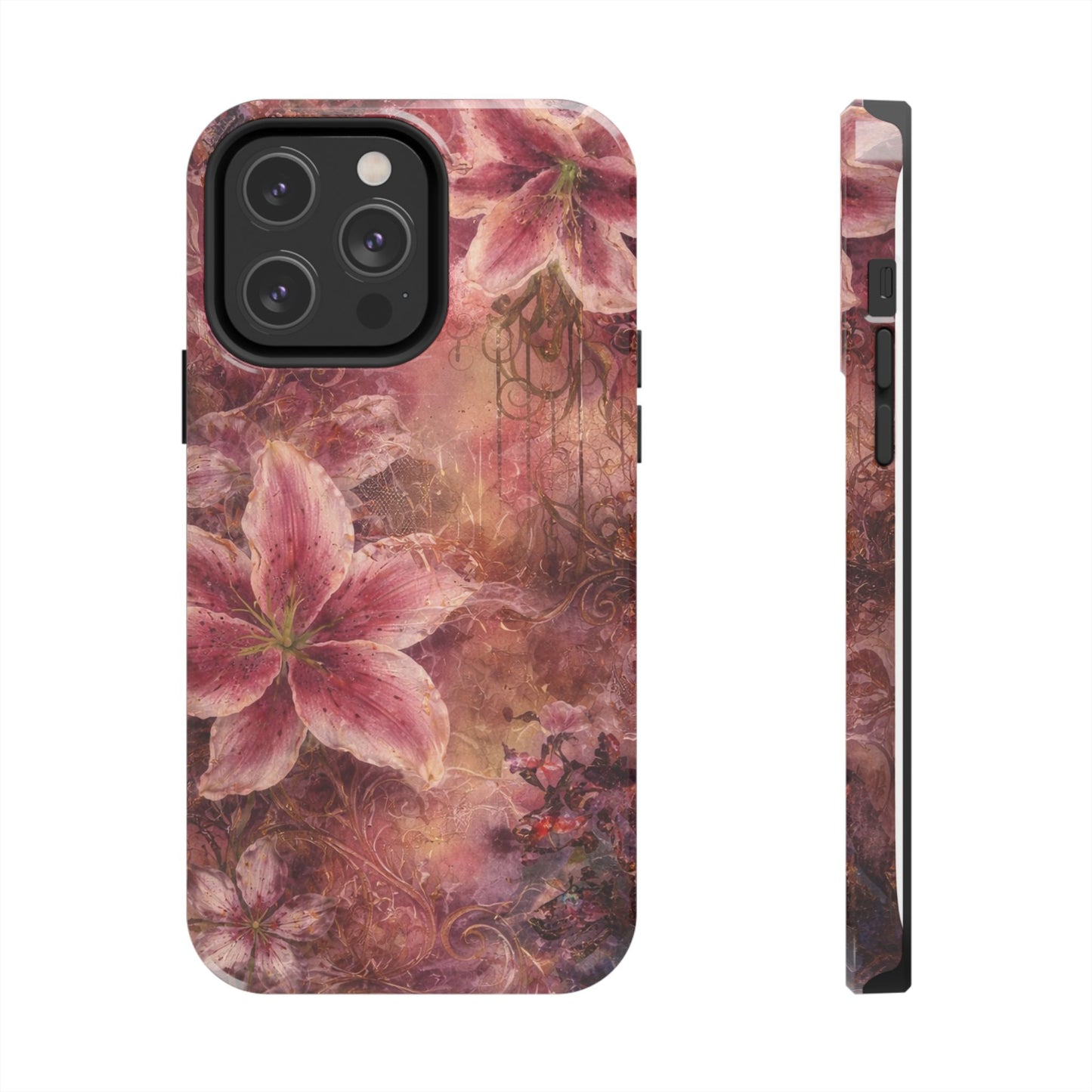 Vintage Lily - Protective Phone Case