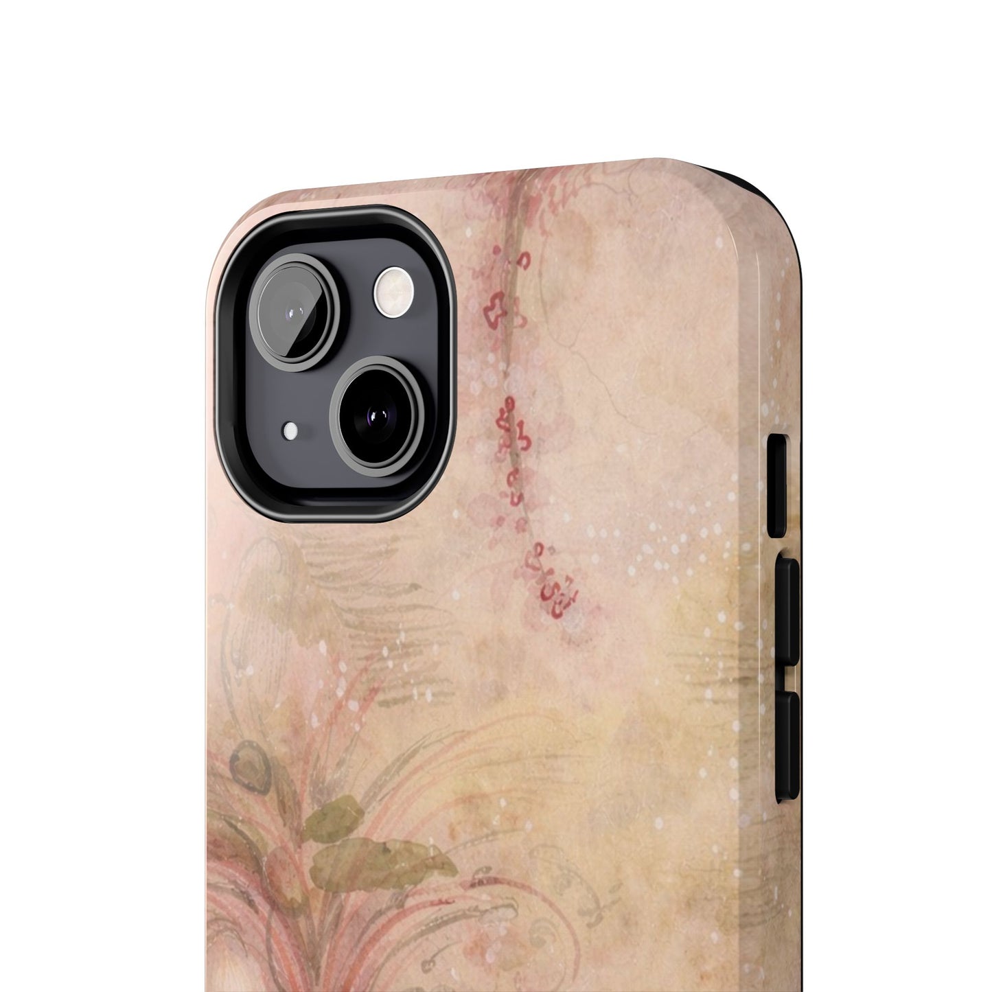 Antique Watercolor Floral - Protective Phone Case