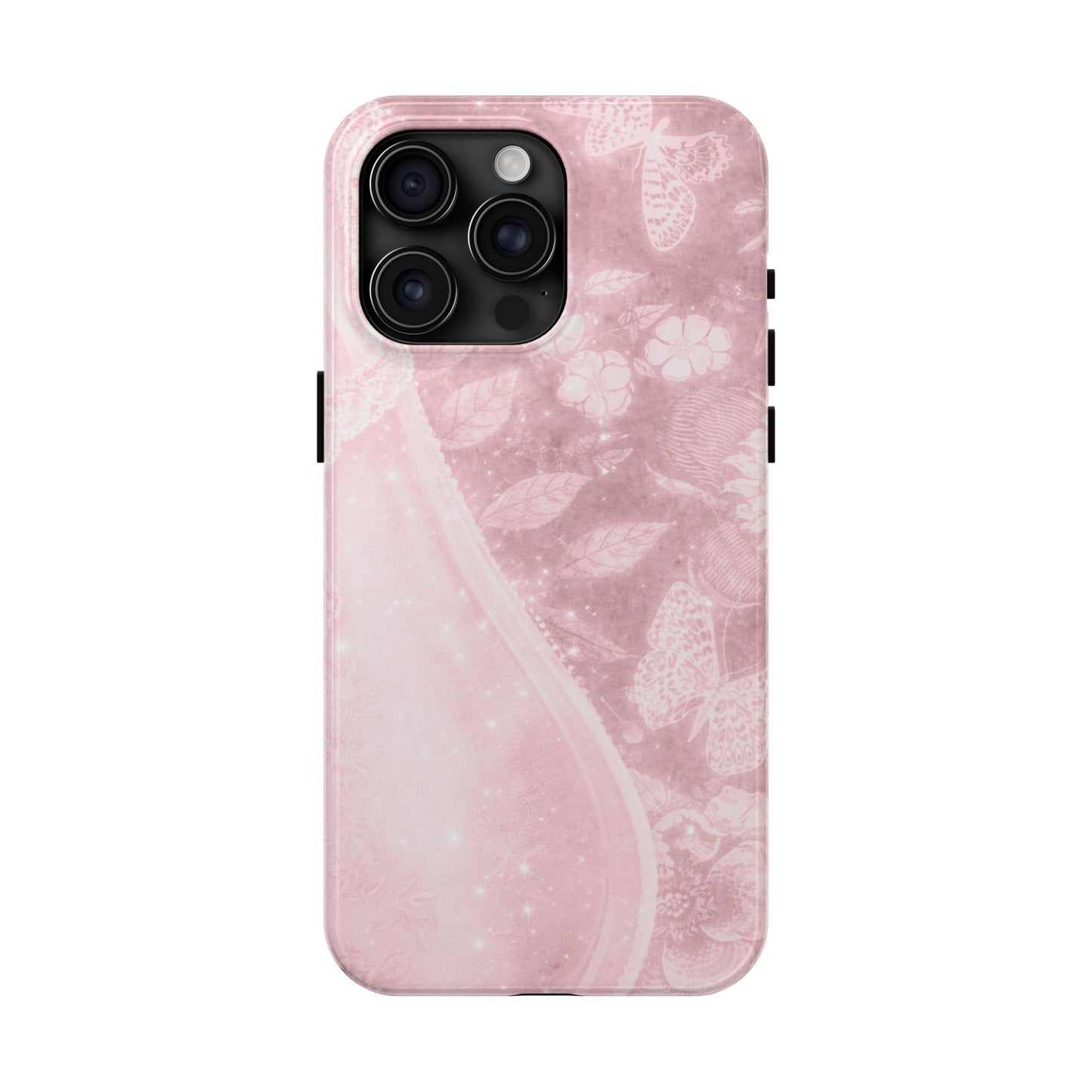 Pink Paisley - Protective Phone Case