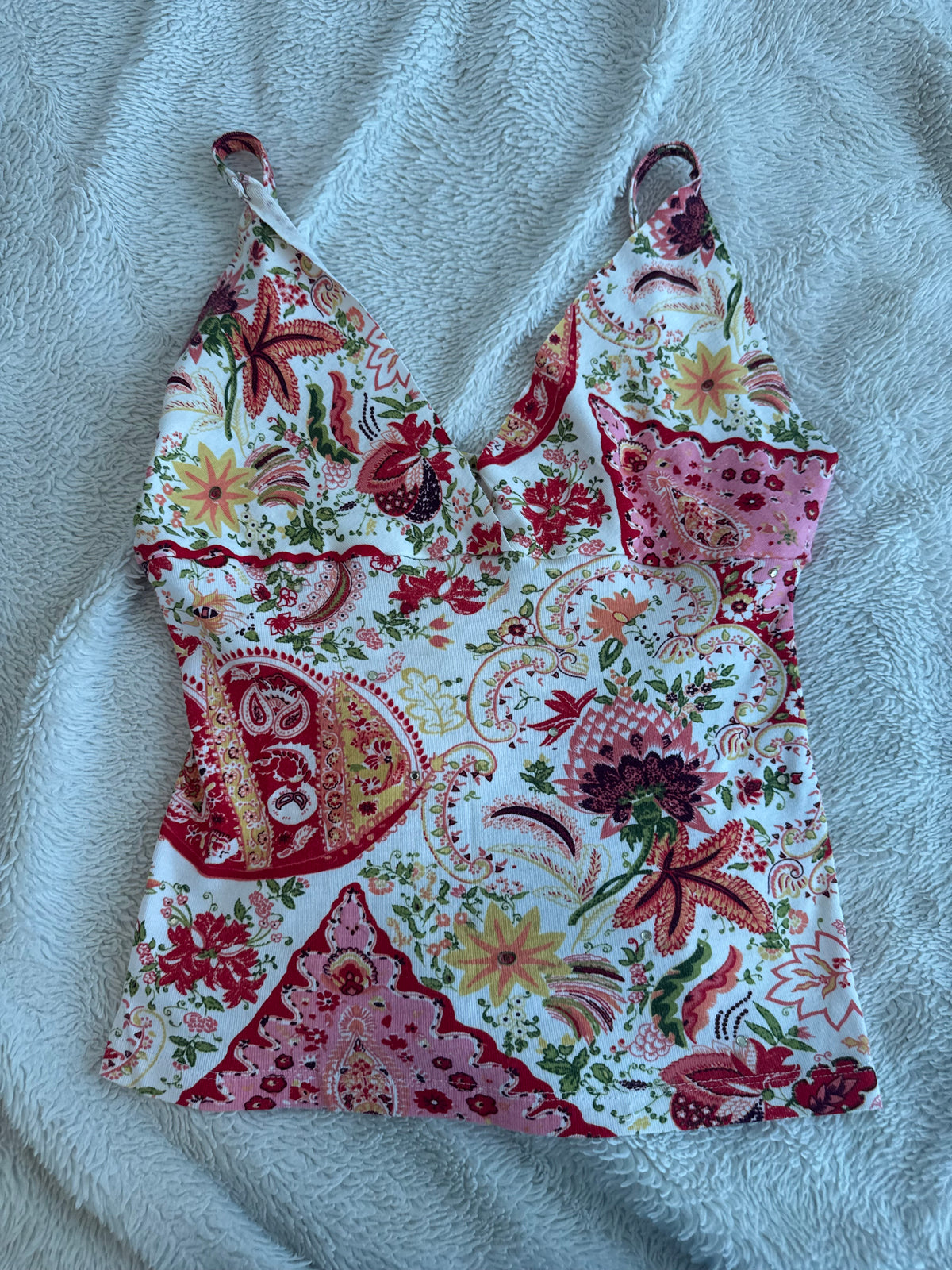 Multicolor Cami with Unique Design