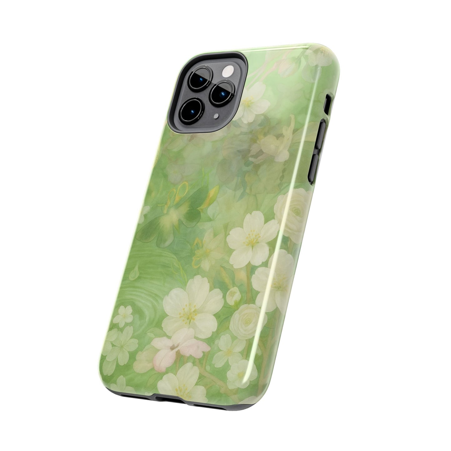 Sage Blossom - Protective Phone Case