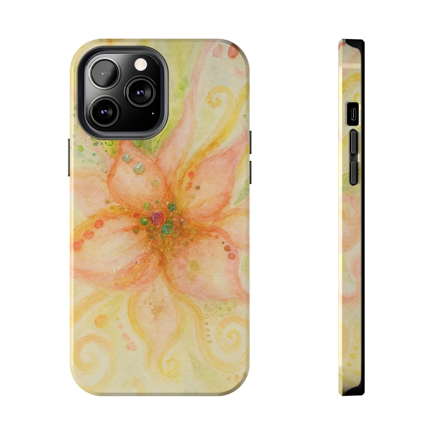 Shimmery Flower - Protective Phone Case