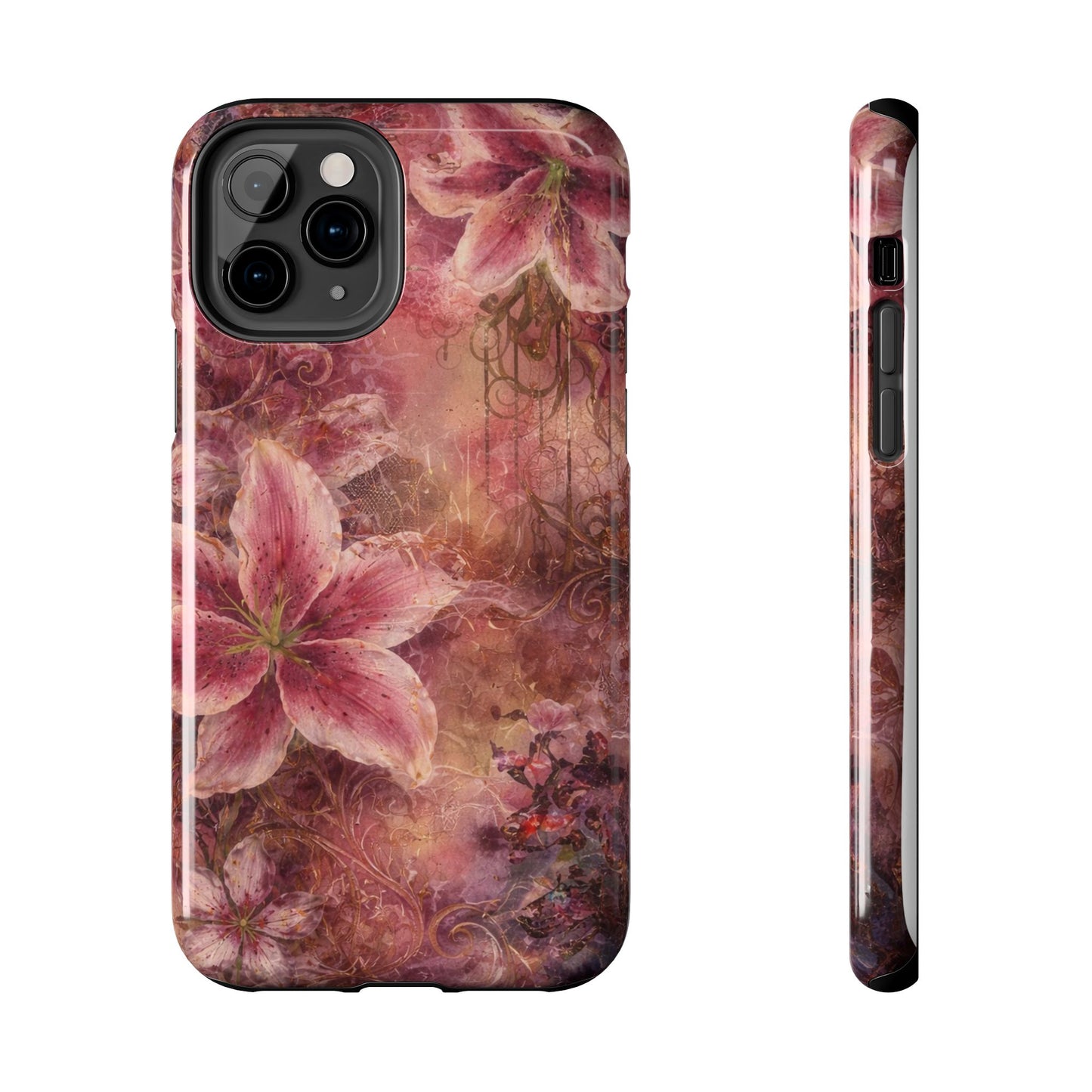 Vintage Lily - Protective Phone Case