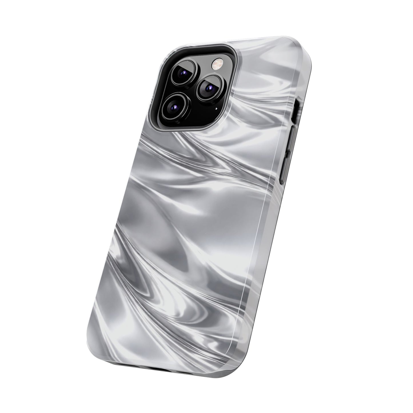 Silver Metallic - Protective Phone Case