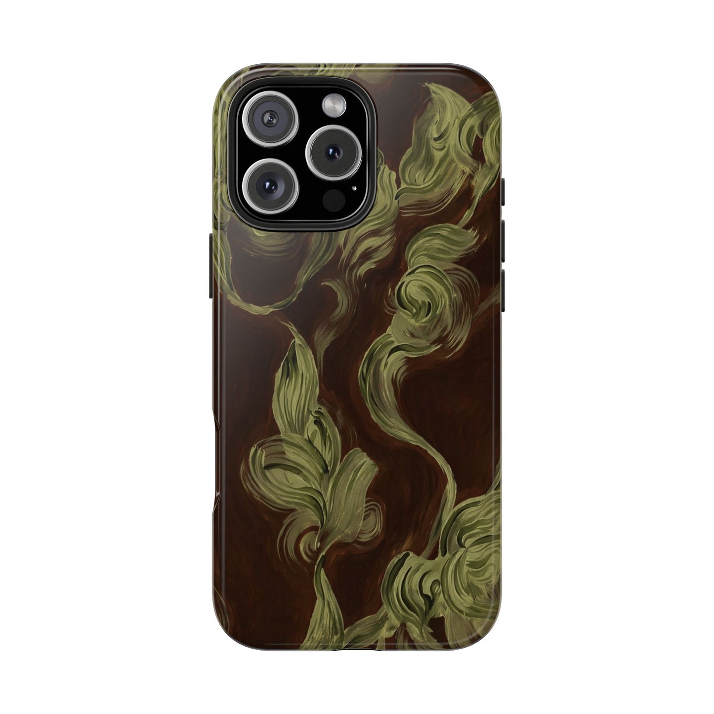 Magnolia Stained Glass - Protective Phone Case