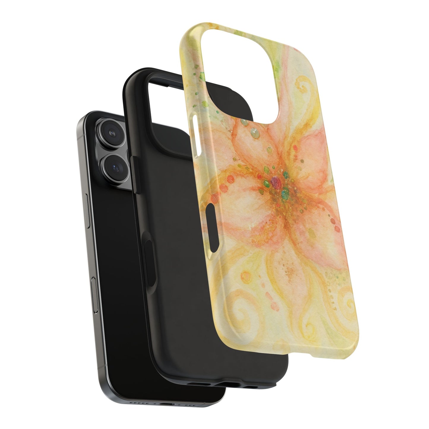 Shimmery Flower - Protective Phone Case