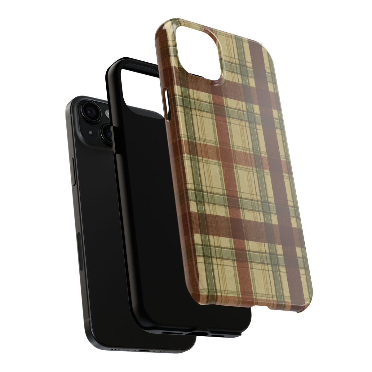 Autumn Plaid - Protective Phone Case
