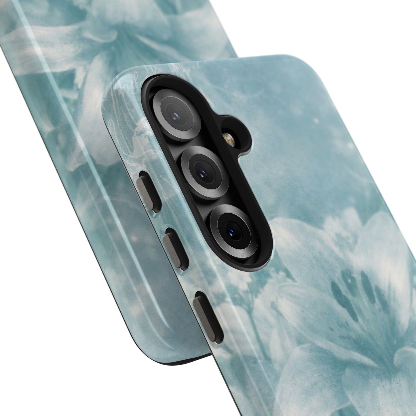 Teal Lily - Protective Phone Case