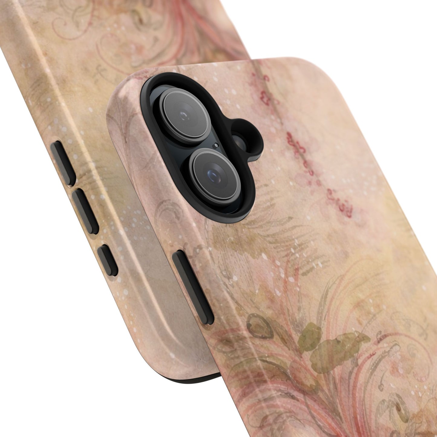 Antique Watercolor Floral - Protective Phone Case