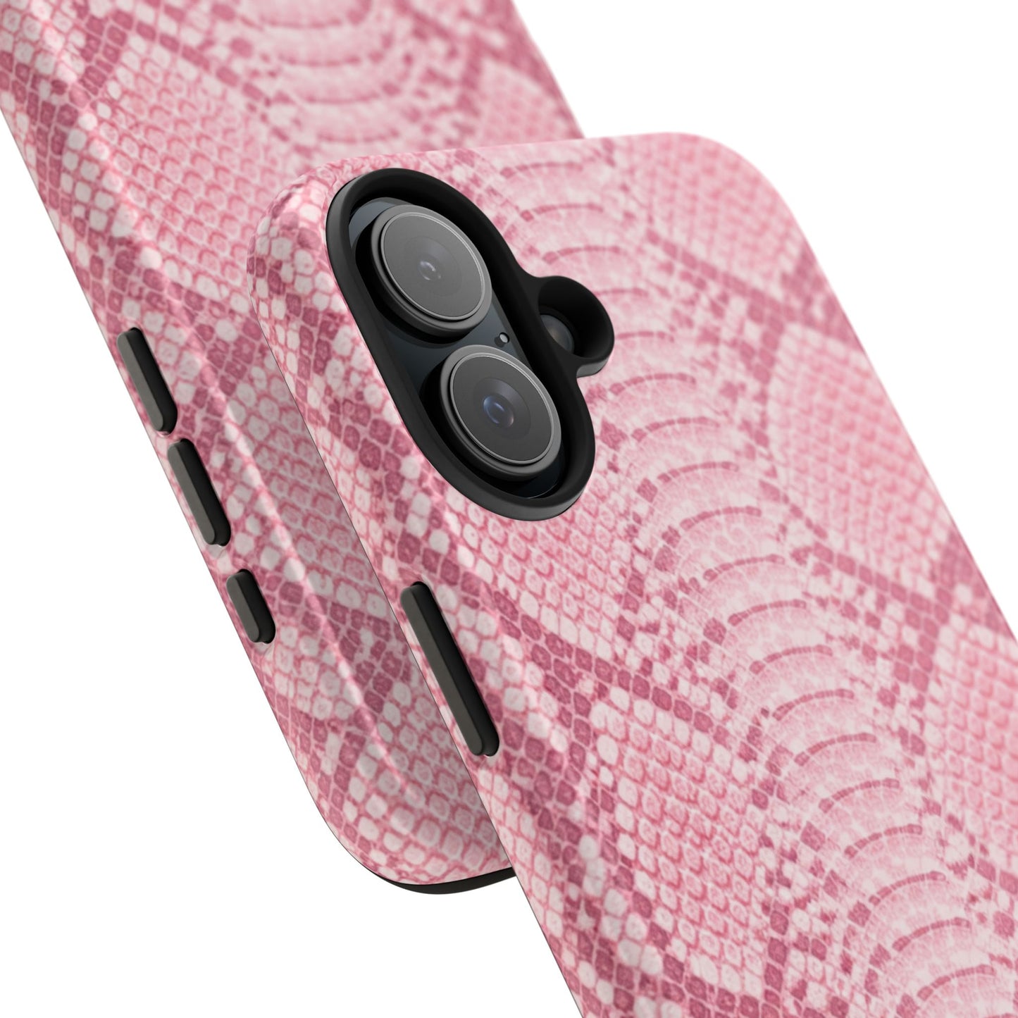 Pink Snake Skin - Protective Phone Case
