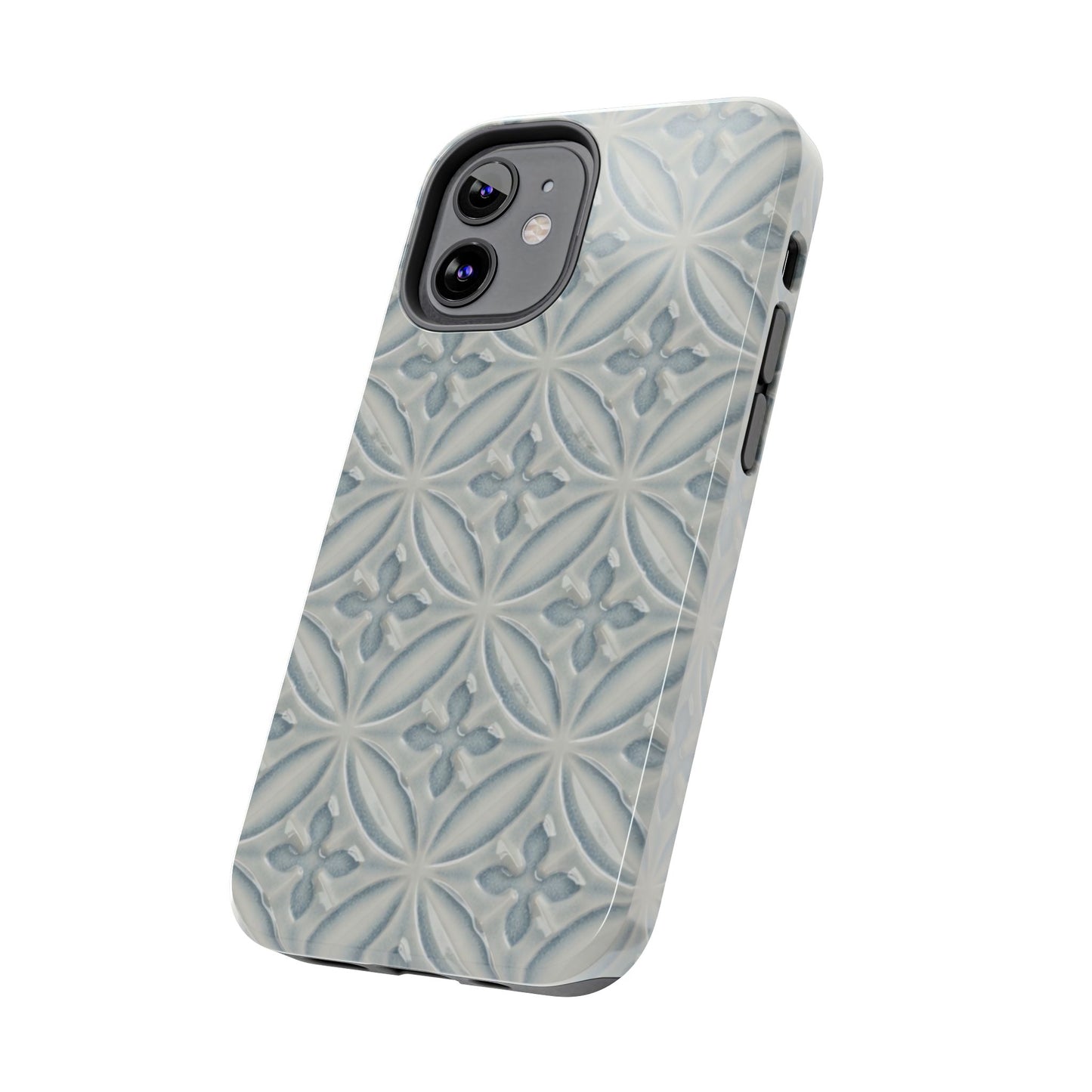 Vintage Blue Tile - Protective Phone Case