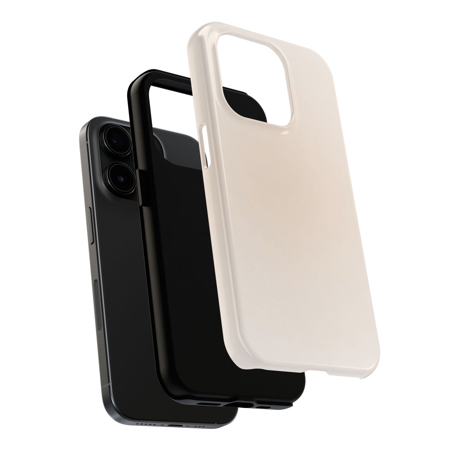 Beige Ombre - Protective Phone Case