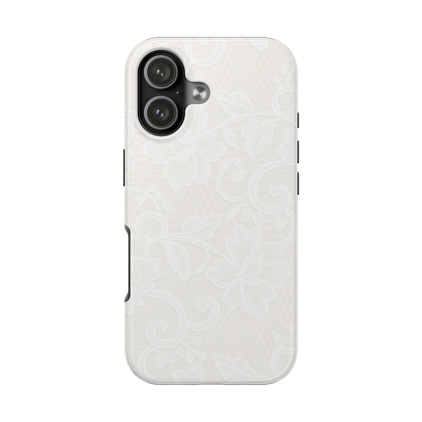 White Lace - Protective Phone Case