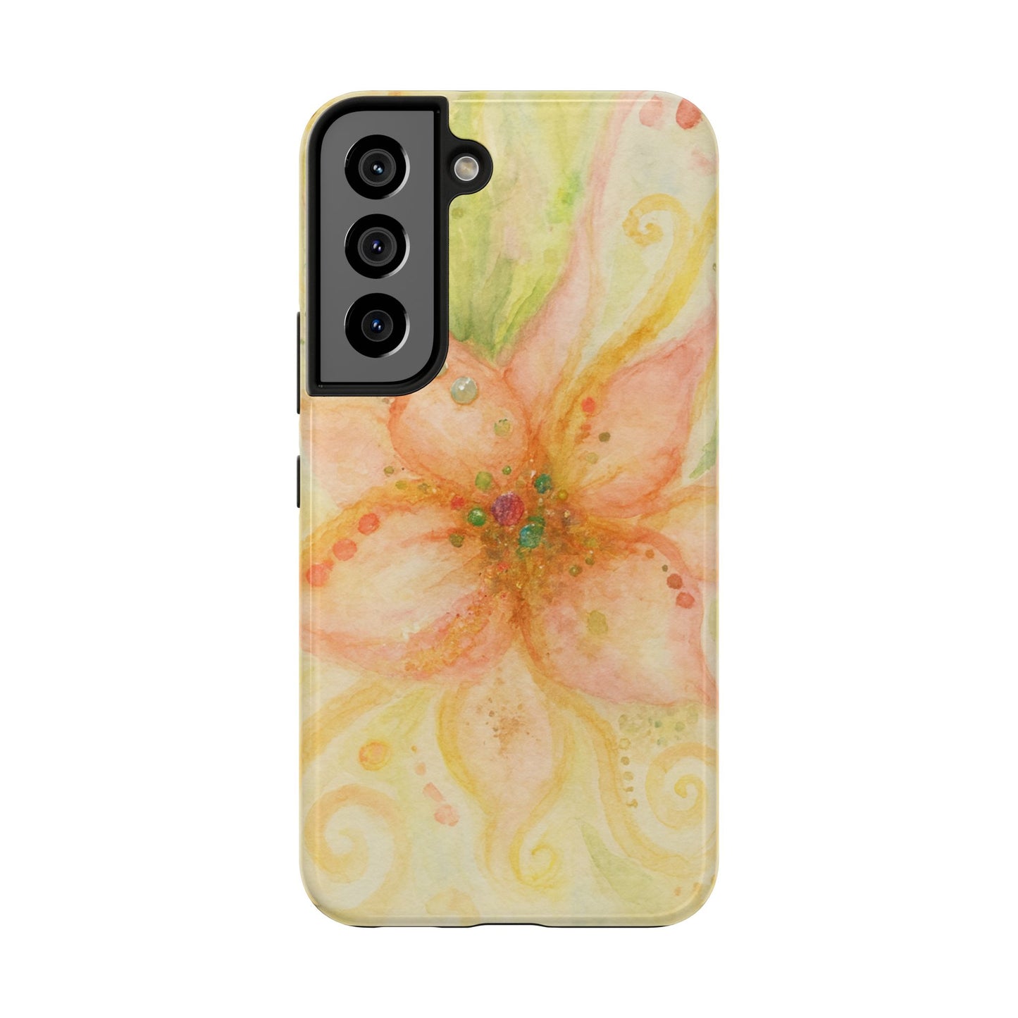 Shimmery Flower - Protective Phone Case