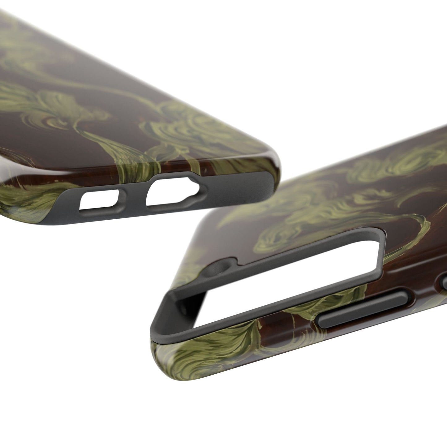 Magnolia Stained Glass - Protective Phone Case