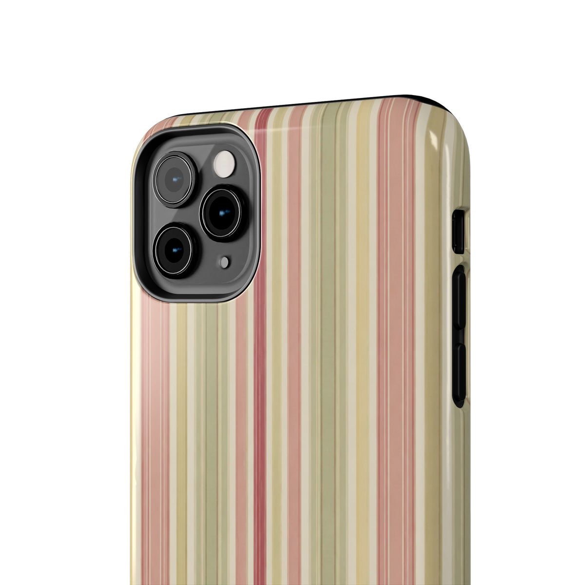 Rosewood Stripe - Protective Phone Case